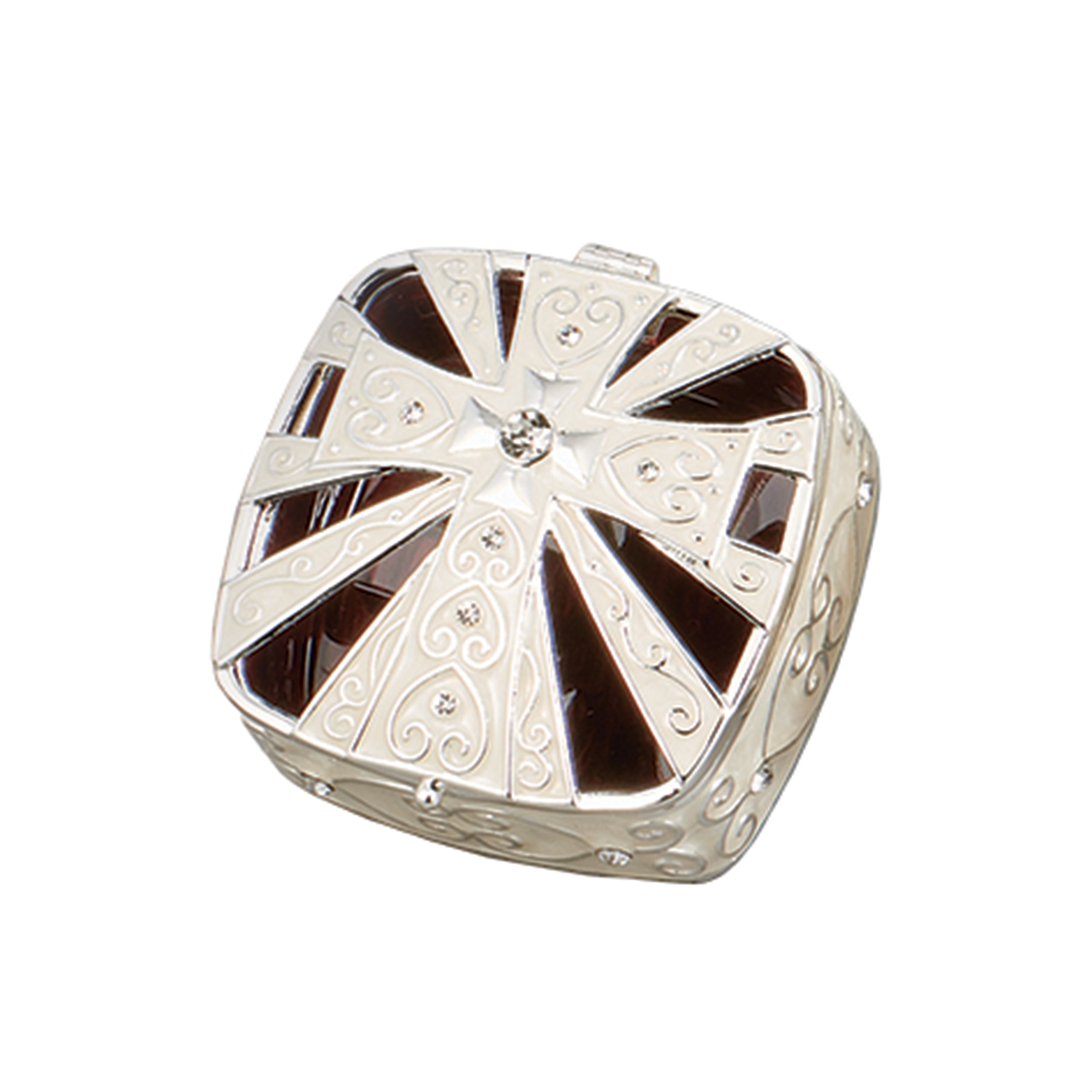 Caroline Collection Birthstone Cross Keepsake Box