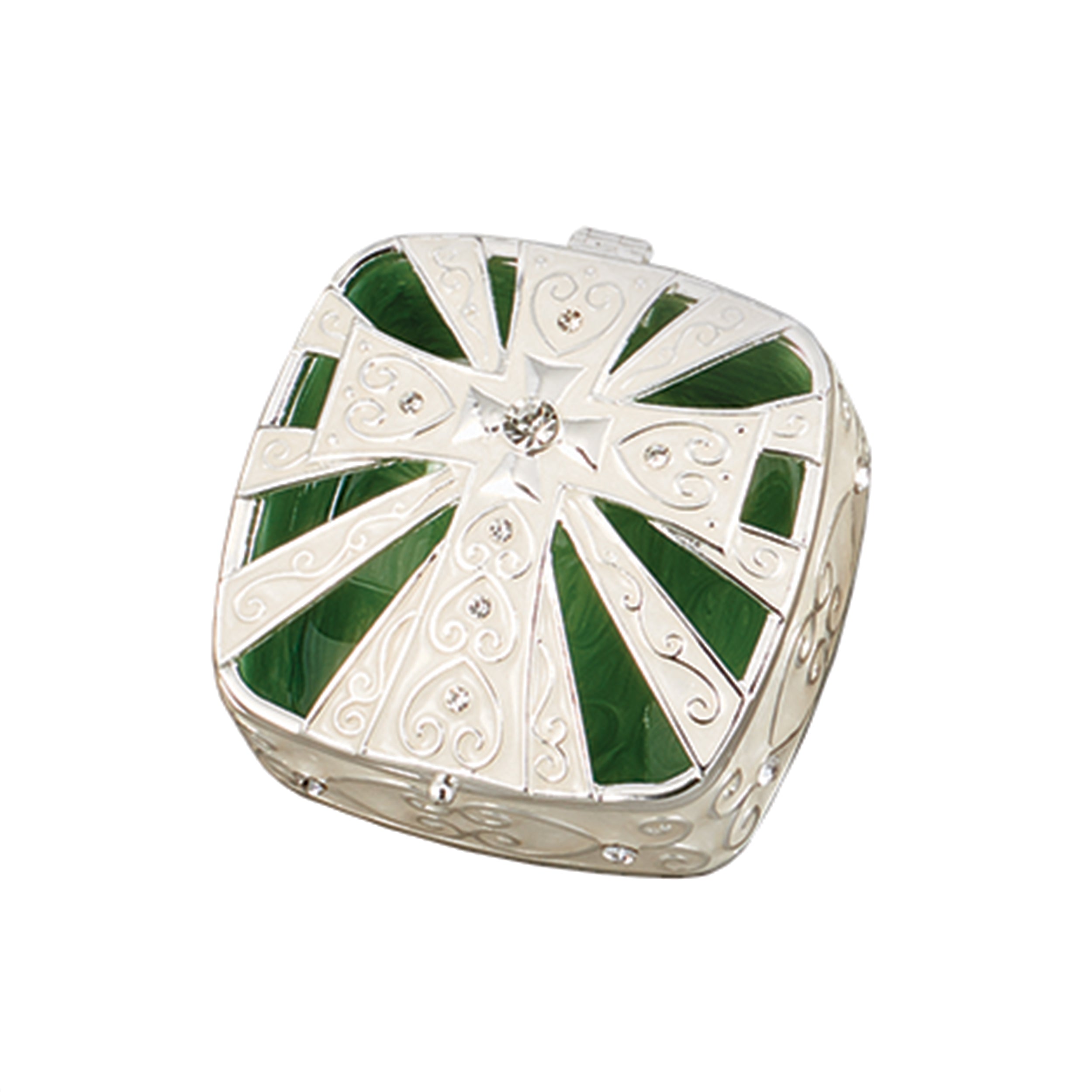 Caroline Collection Birthstone Cross Keepsake Box