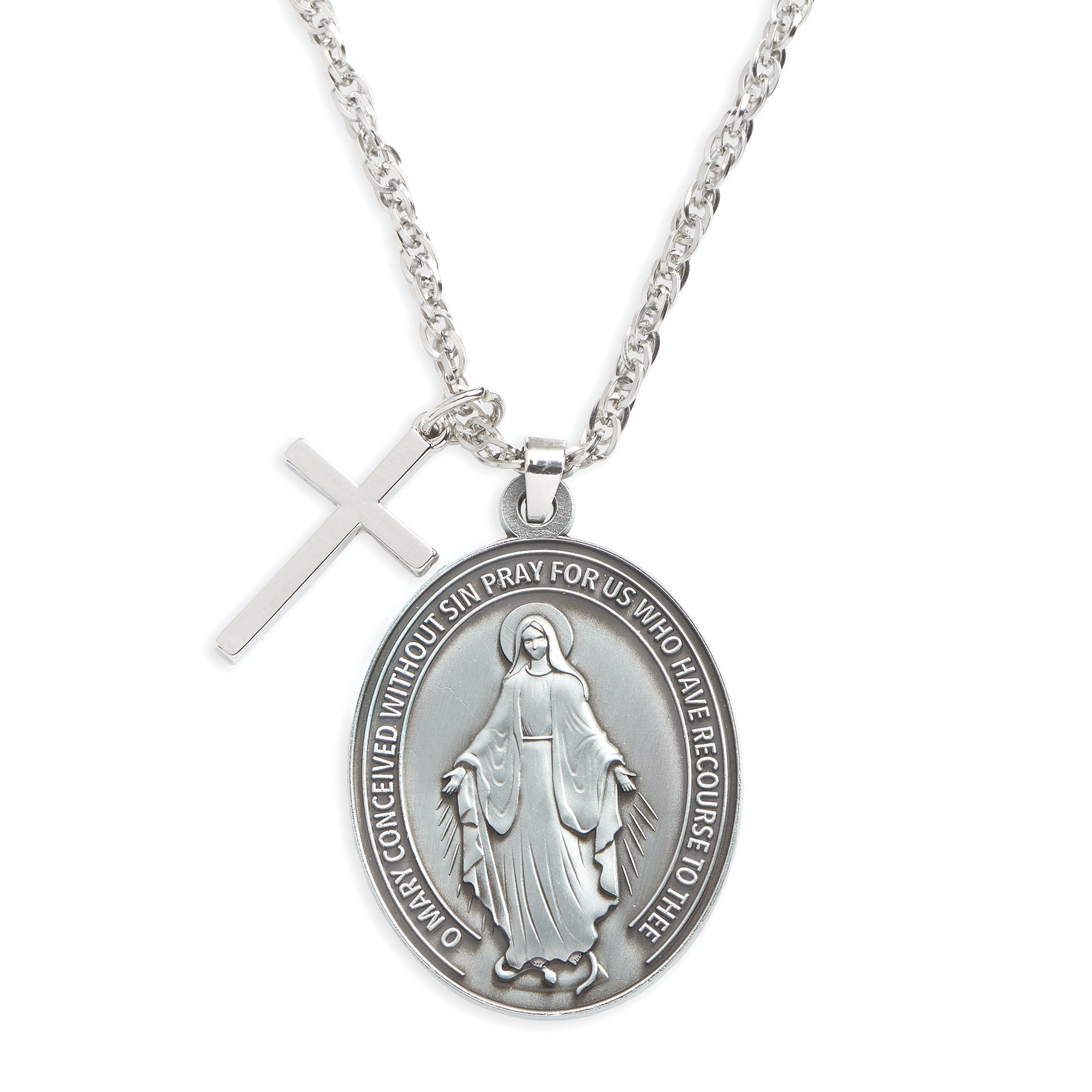 Our Lady Miraculous Medal Car Charm