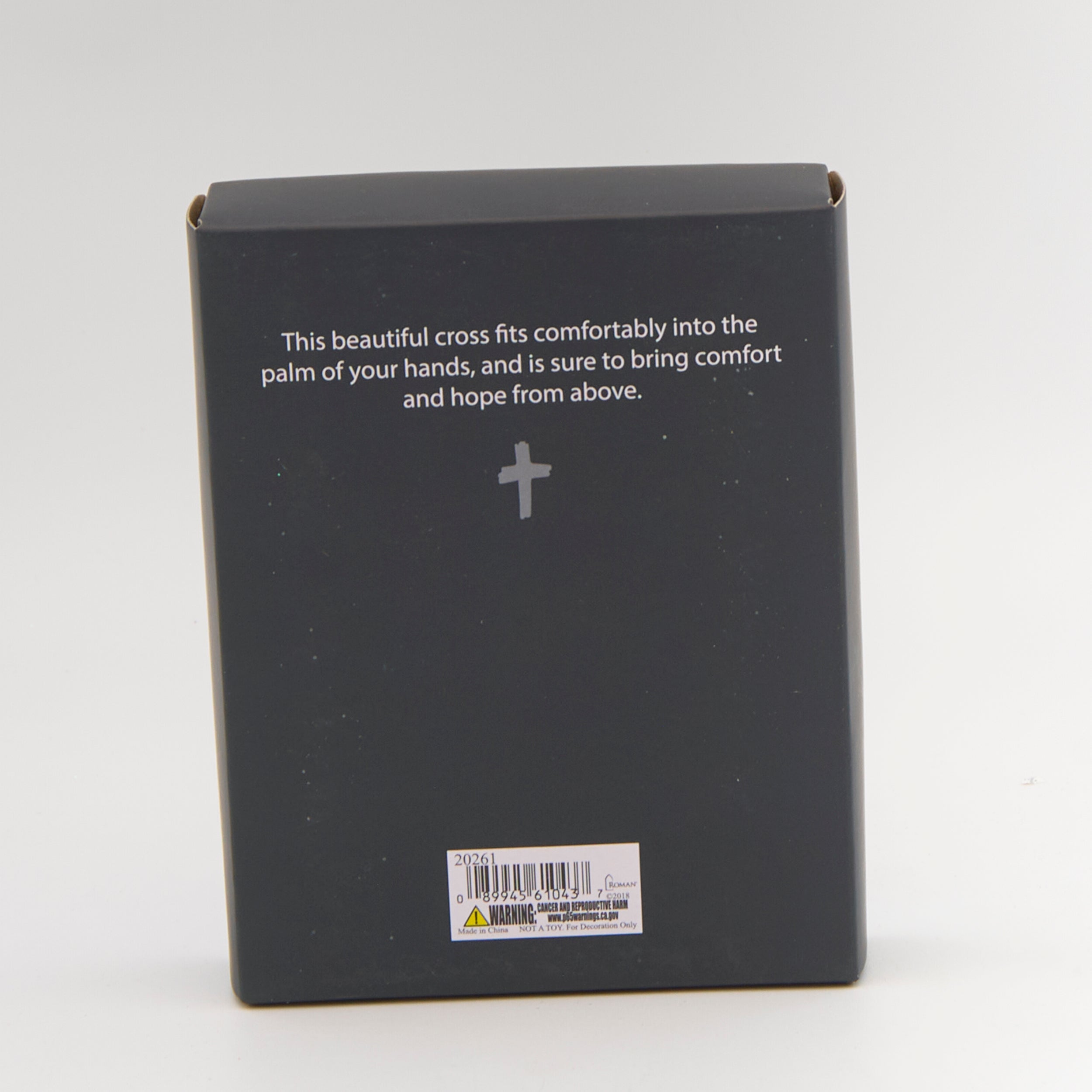 Comfort Palm Cross with Inspirational Words