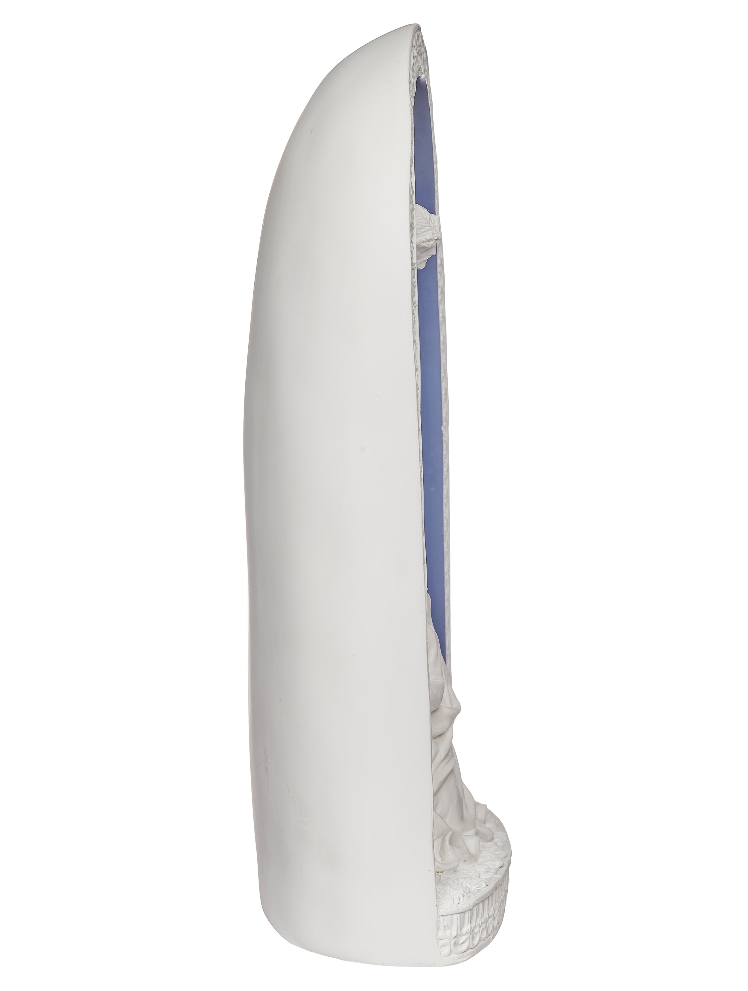 Mary Weeps at Crucifix – Della Robbia