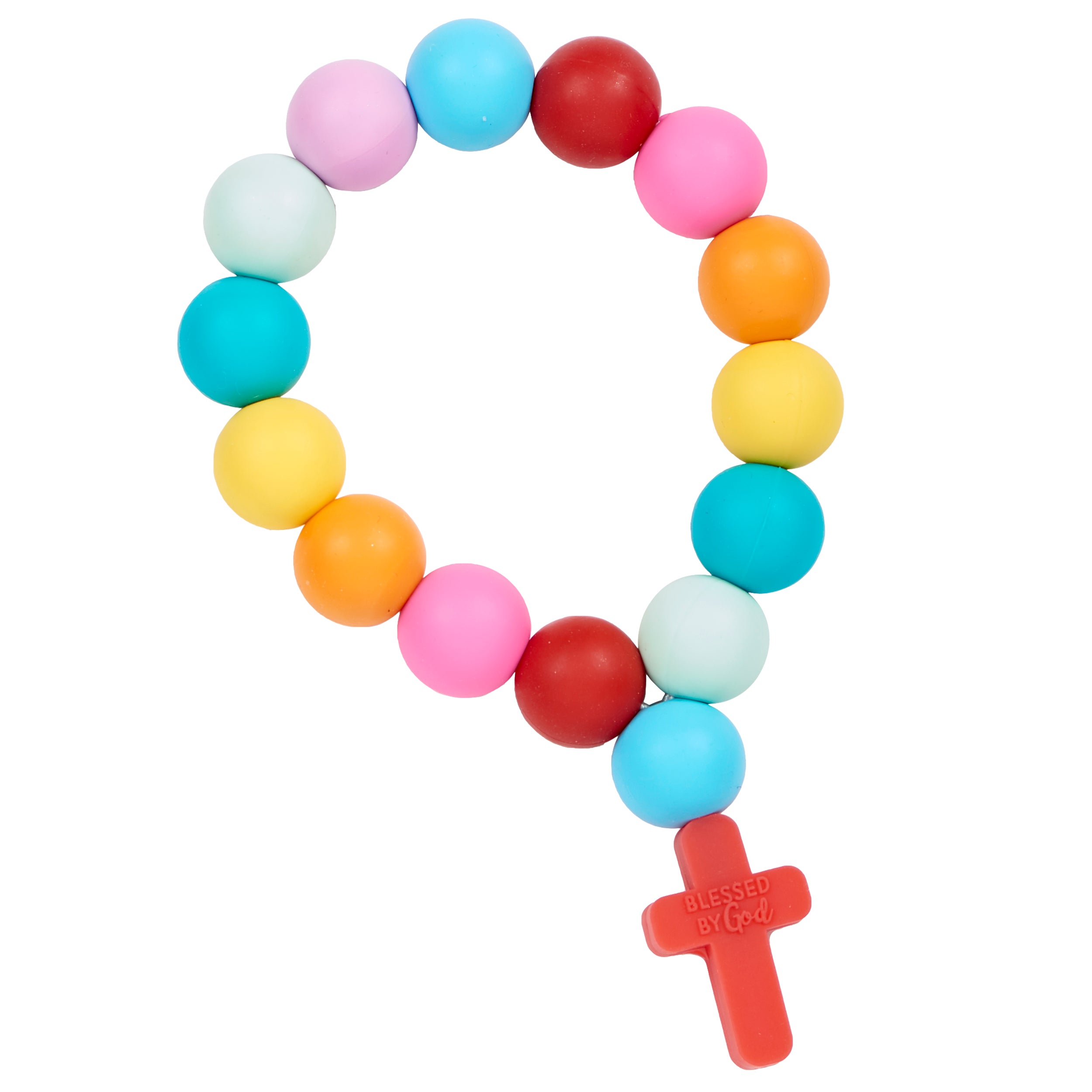 Blessed By God Silicone Blessing Beads Teether