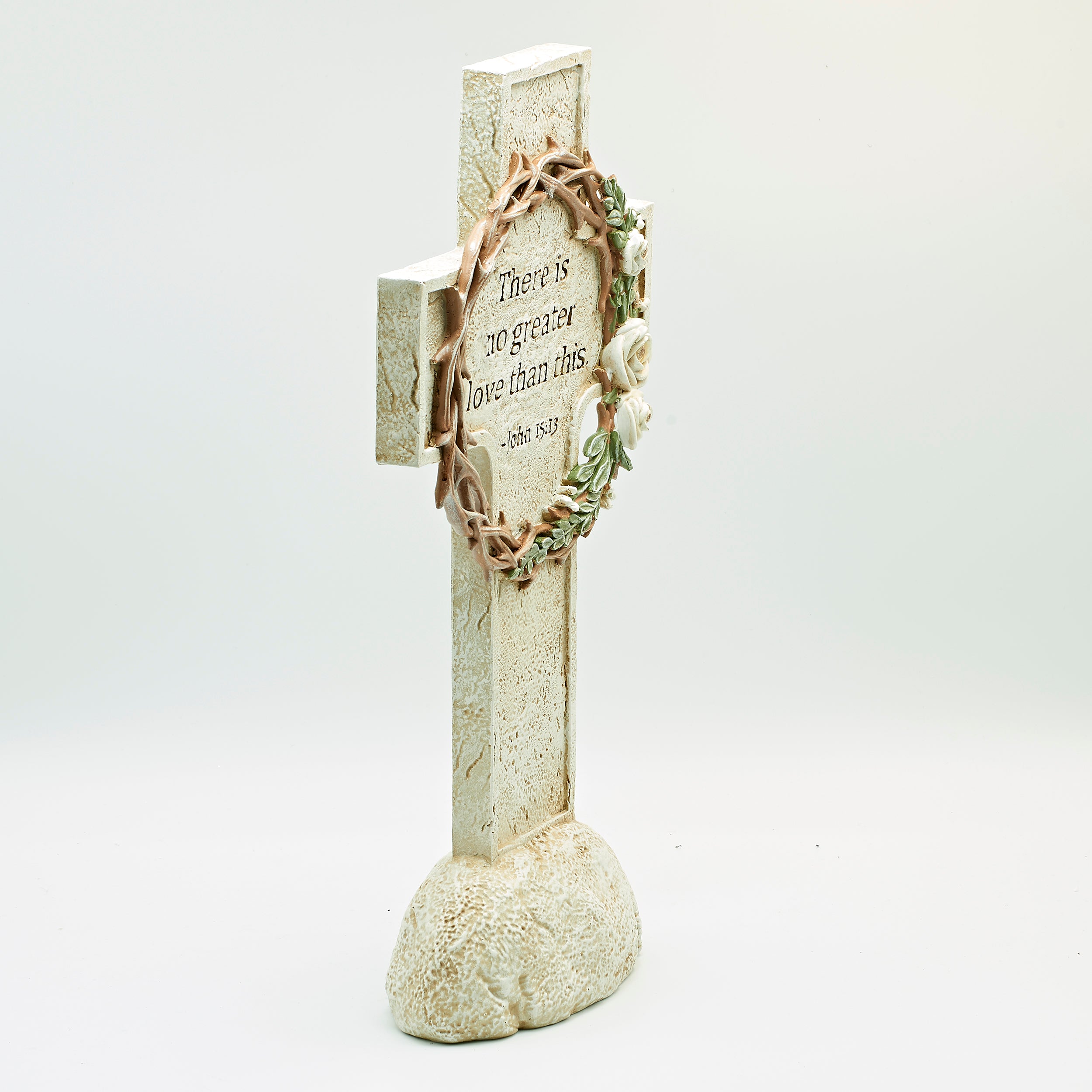 Crown of Thorns Table Cross- John 15:13