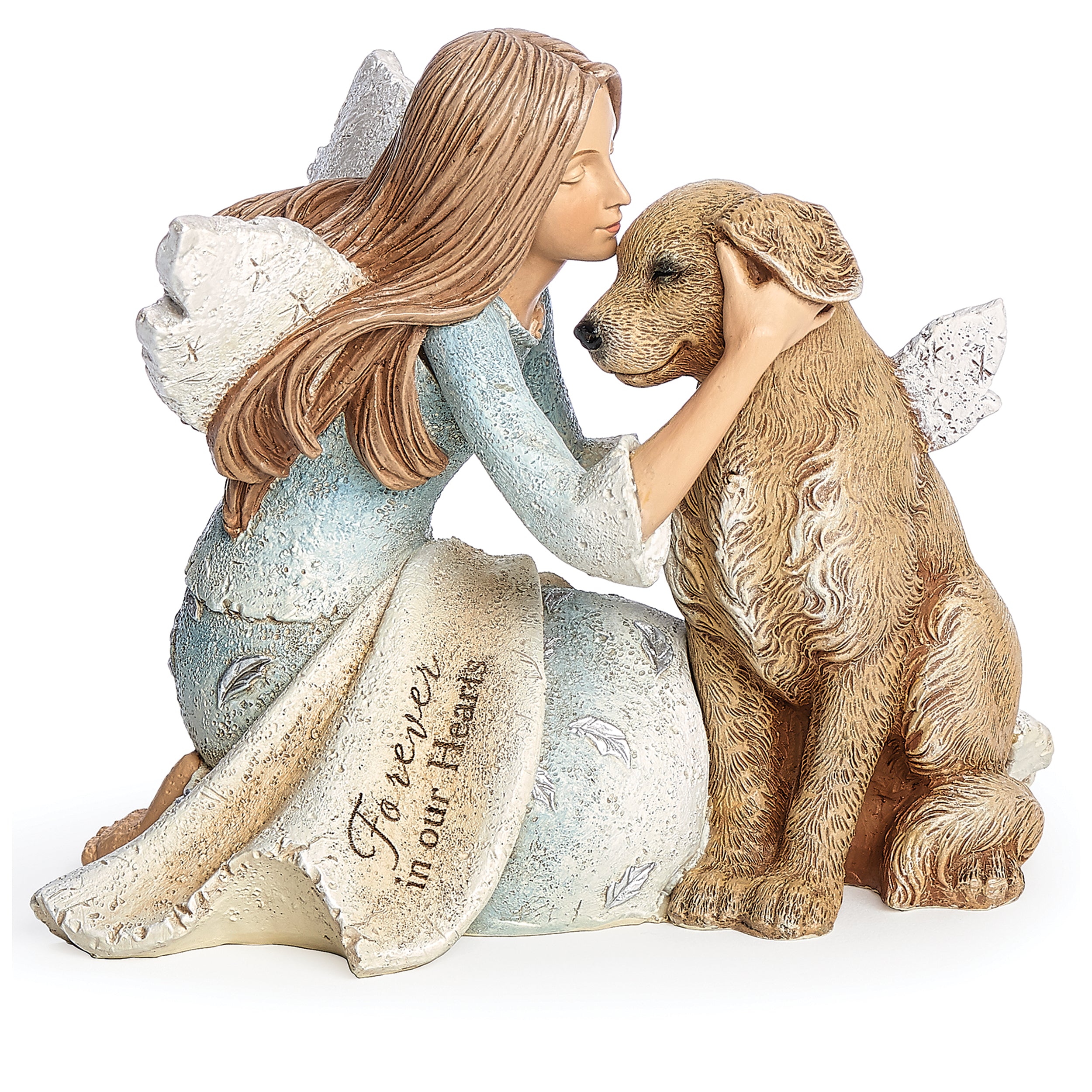 Karen Hahn Angel with Dog Figure