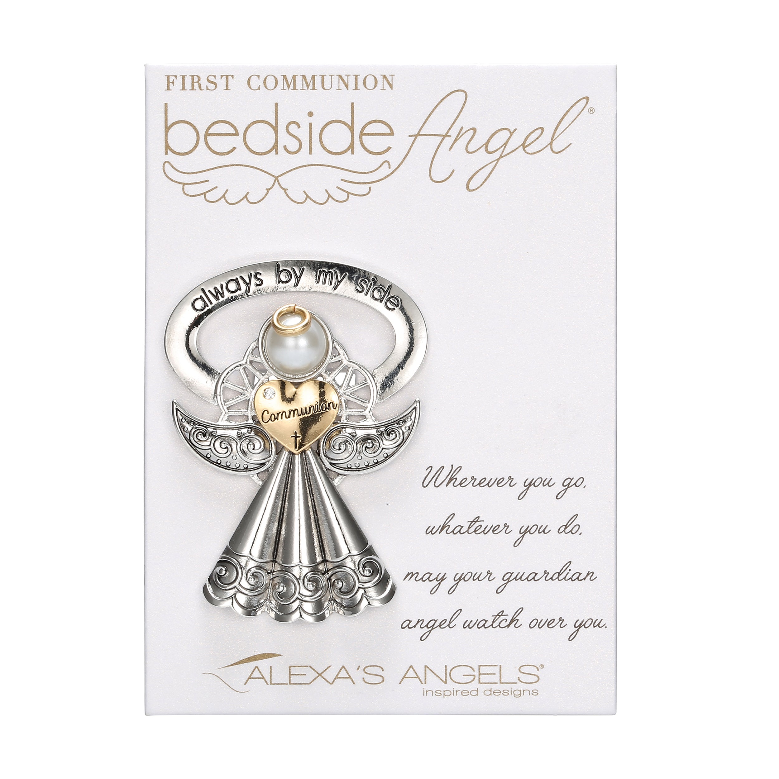Alexa's Angels First Communion Bedside Angel – "Always by My Side"