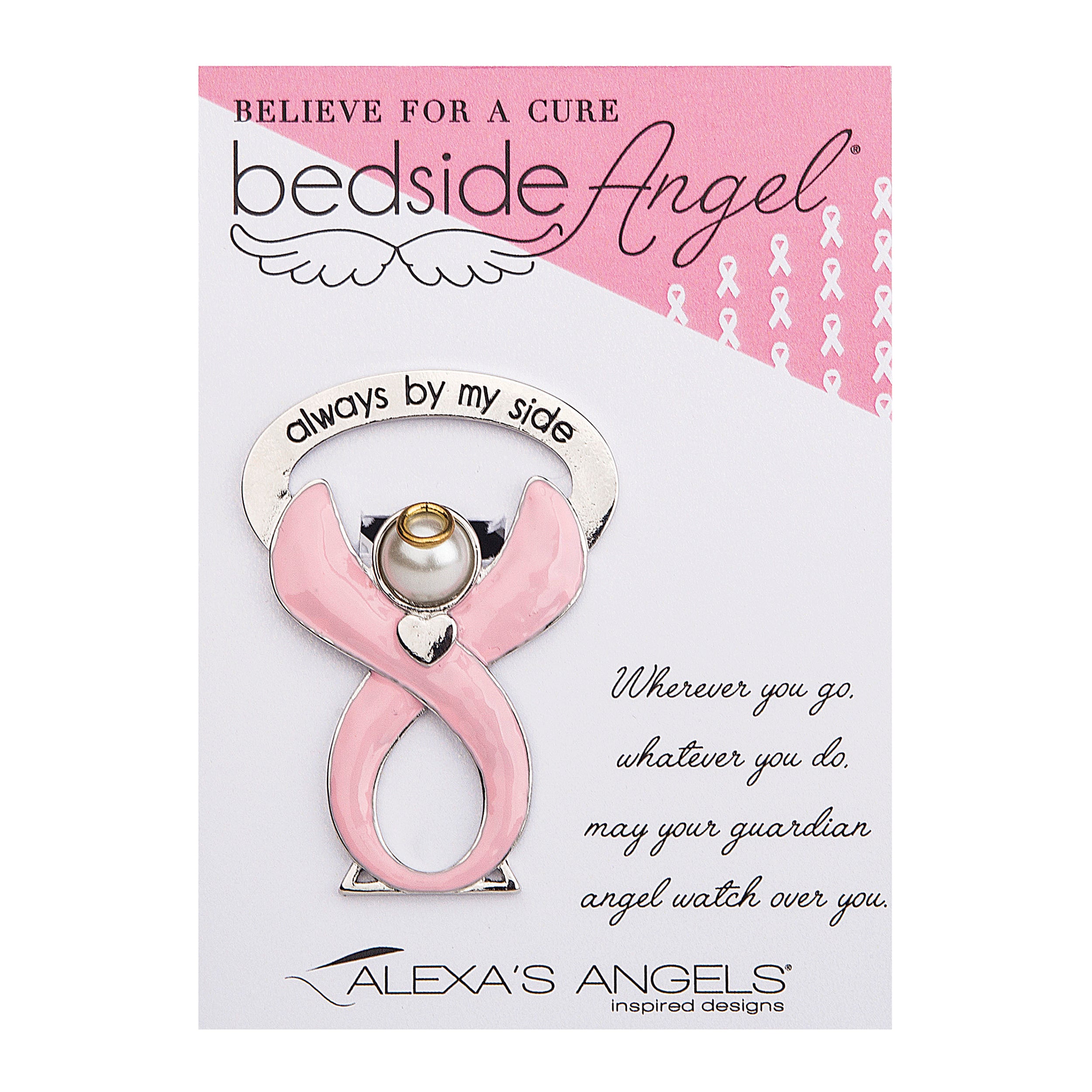 Alexa's Angels Believe for a Cure Ribbon Bedside Angel