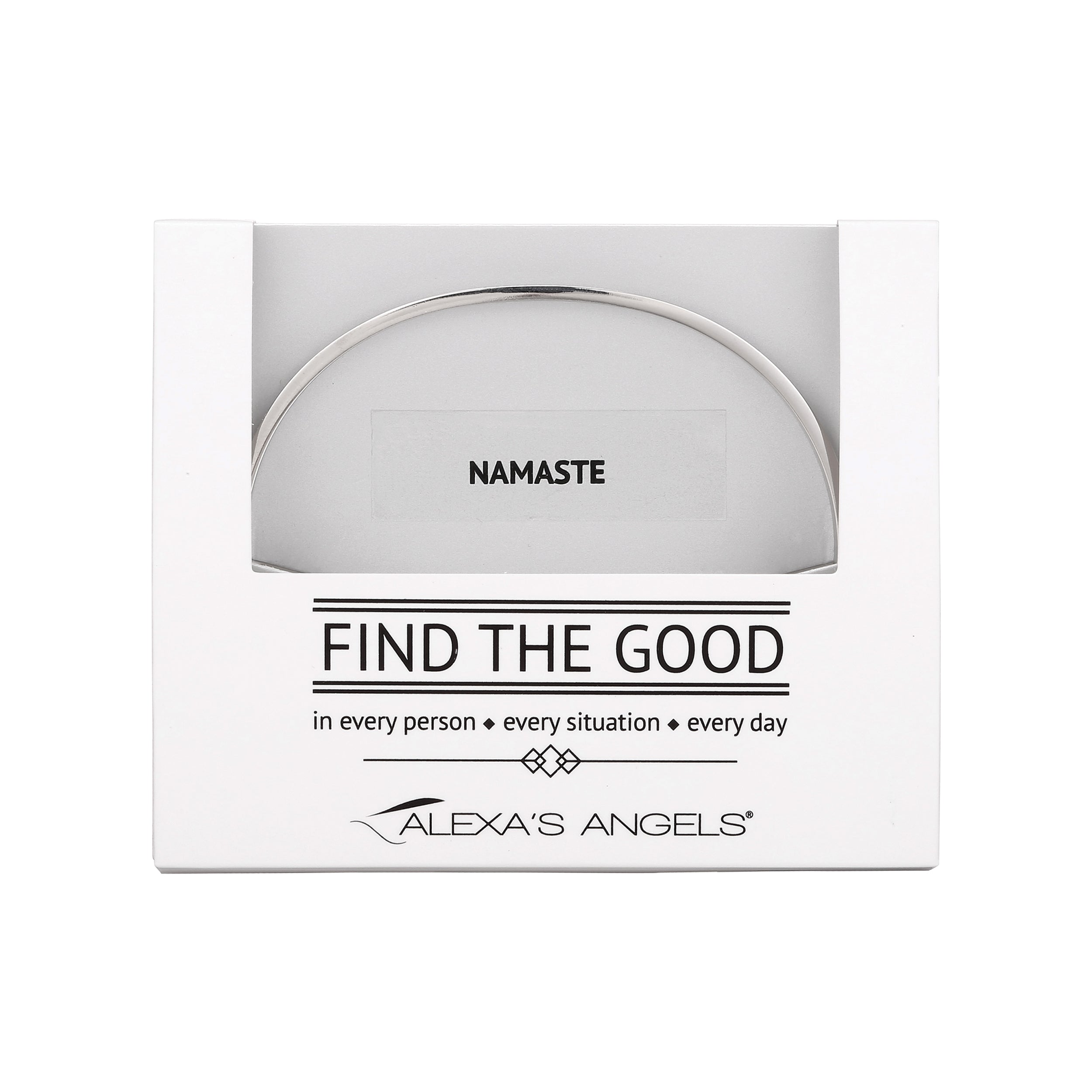 Alexa's Angels "Namaste" Engraved Bracelet