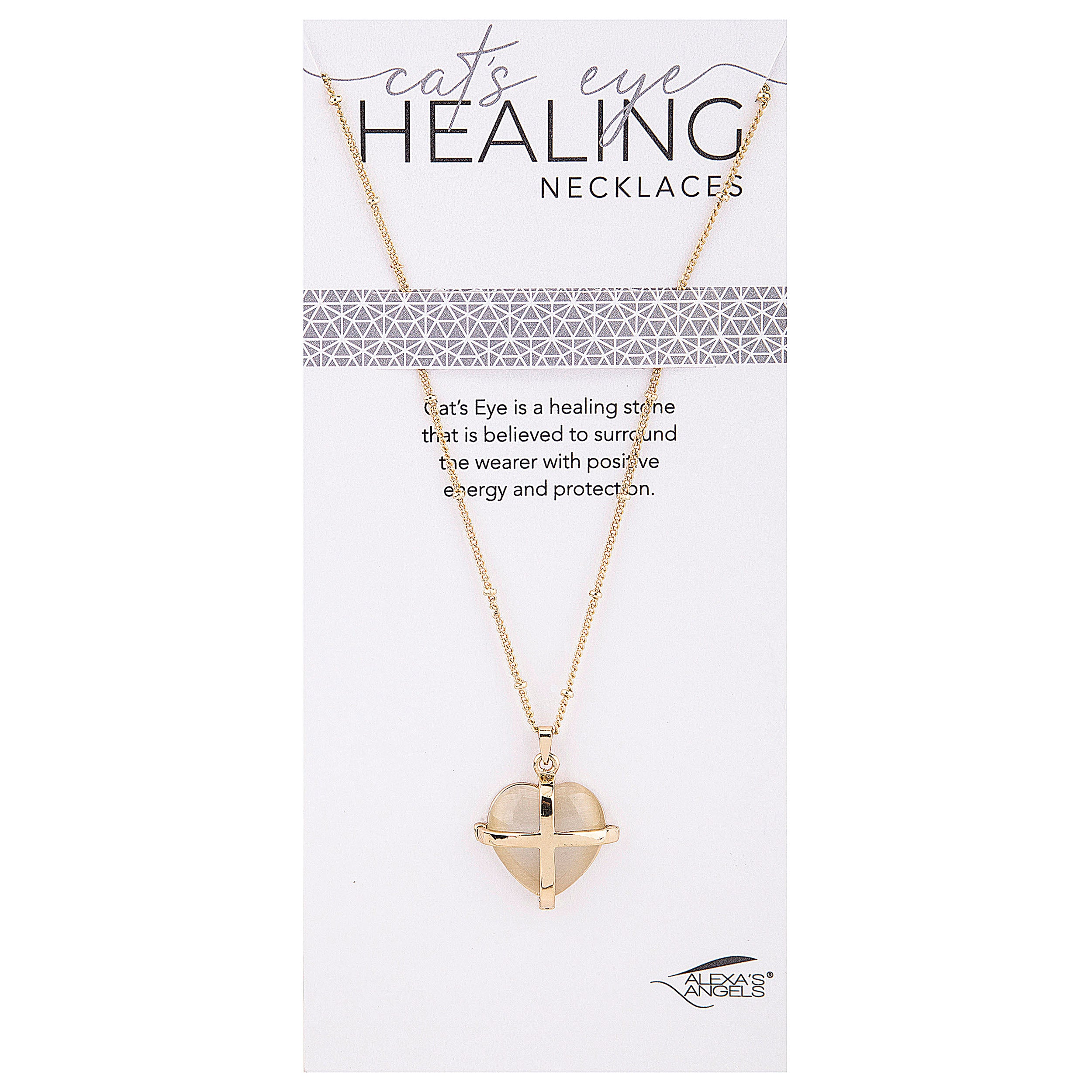 Alexa's Angels Cat's Eye Healing Necklace