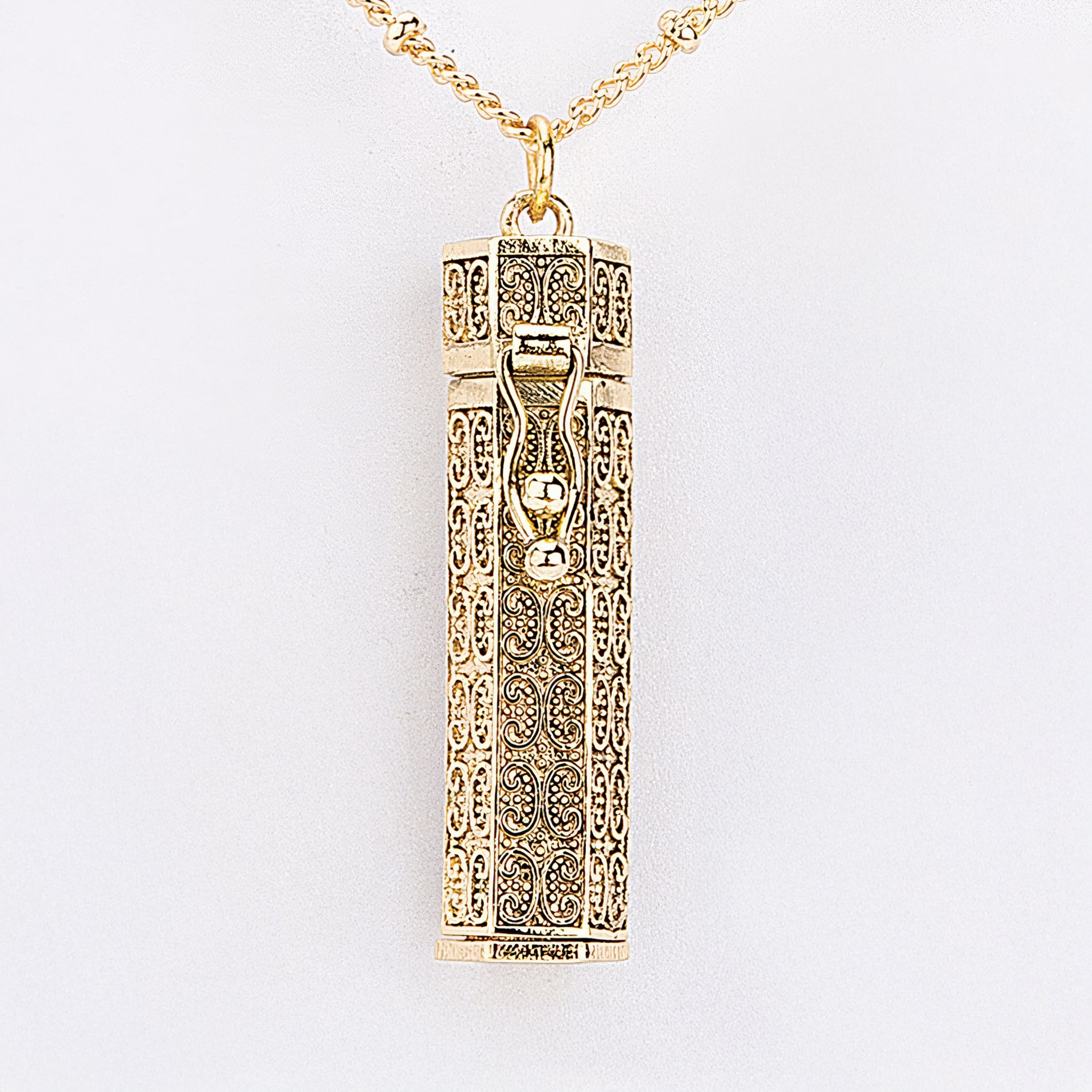 Alexa's Angels "But First, Pray" Prayer Box Necklace
