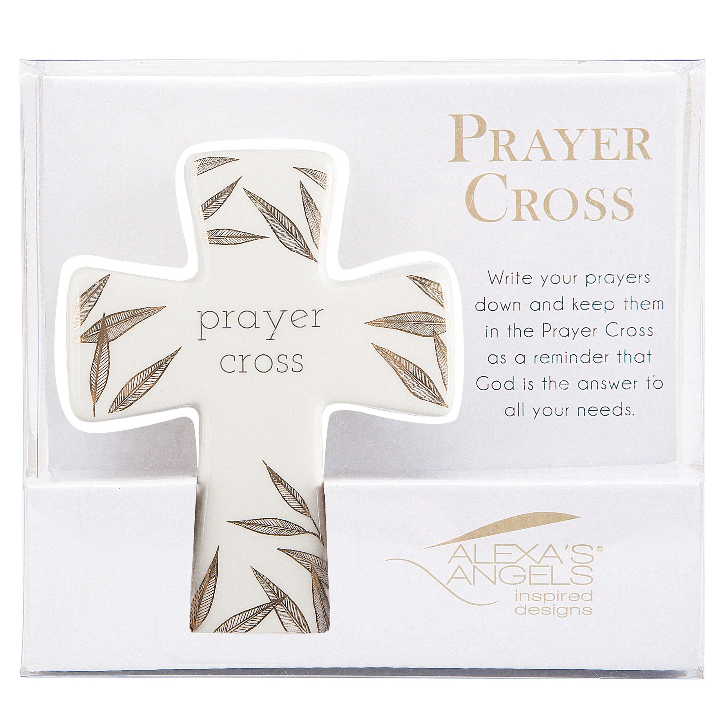 Alexa's Angels "But First, Pray" Prayer Cross