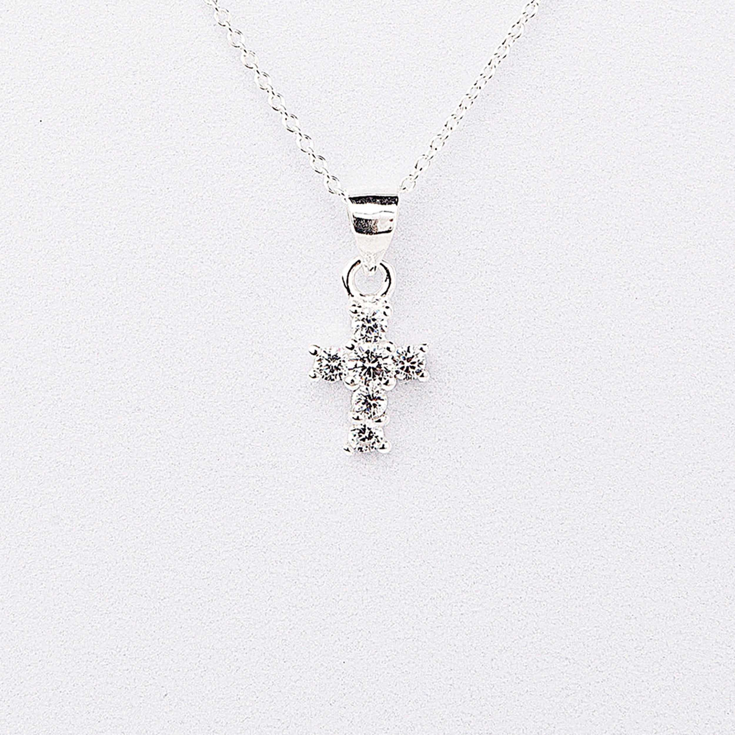 Alexa's Angels Tiny Faith Cross Necklace