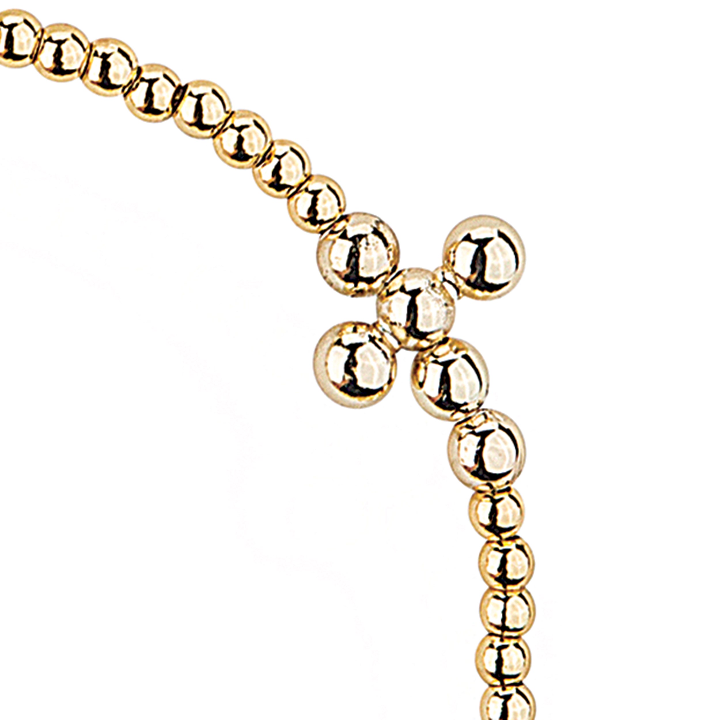 Alexa's Angels Bubble Cross Stretch Bracelet