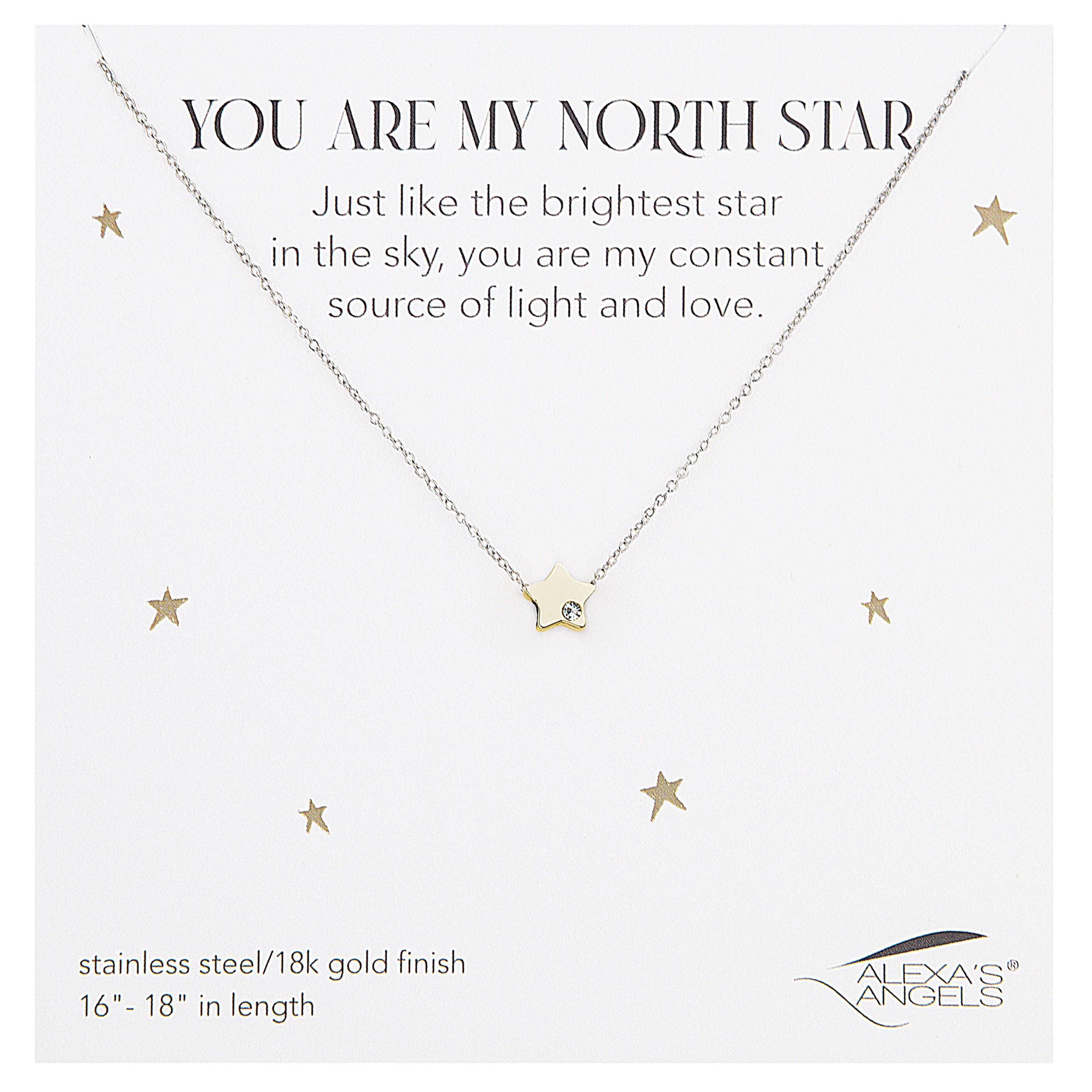 Alexa's Angels You Are An Angel - "You Are My North Star" Necklace