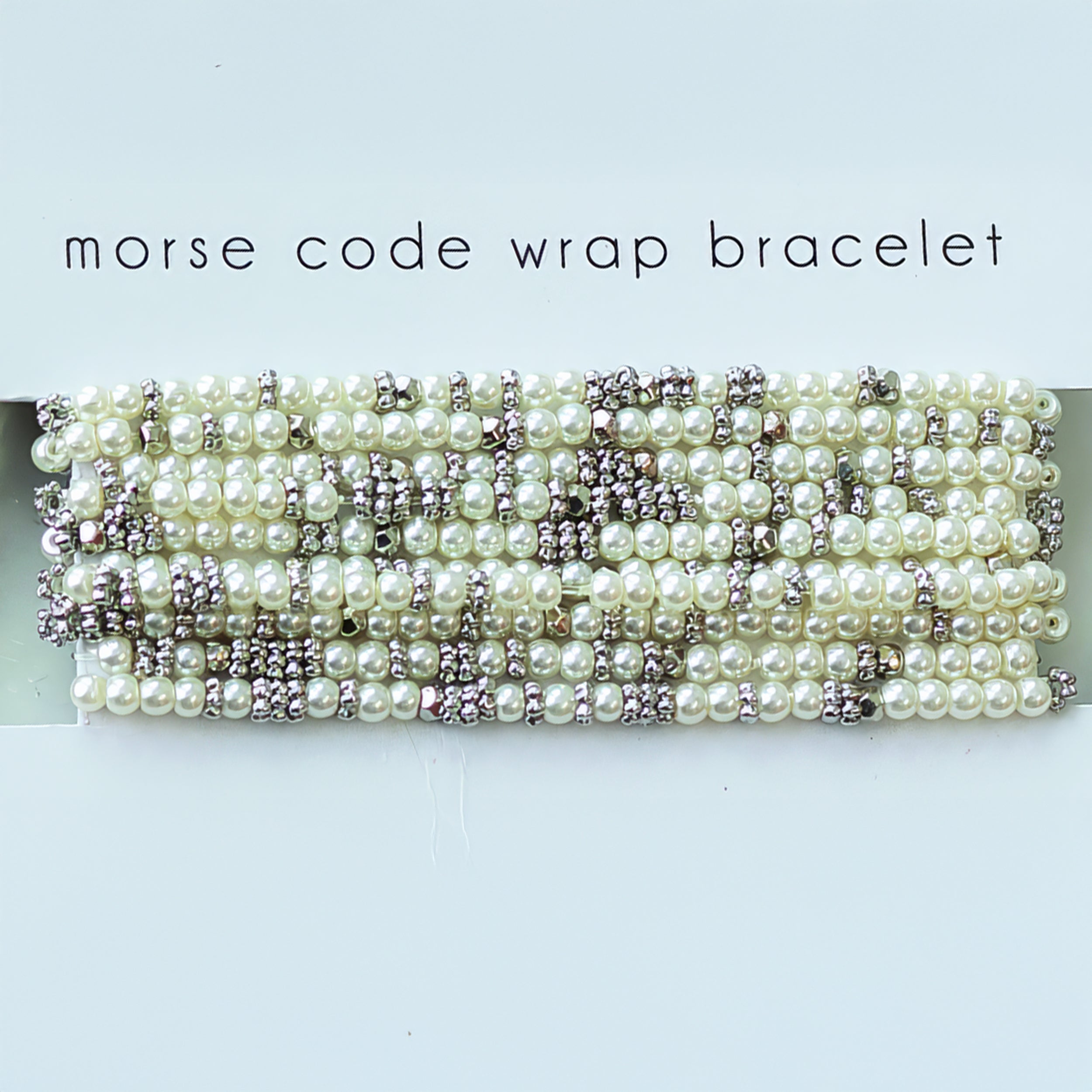 Alexa's Angels Lord's Prayer Morse Code Wrap Bracelet