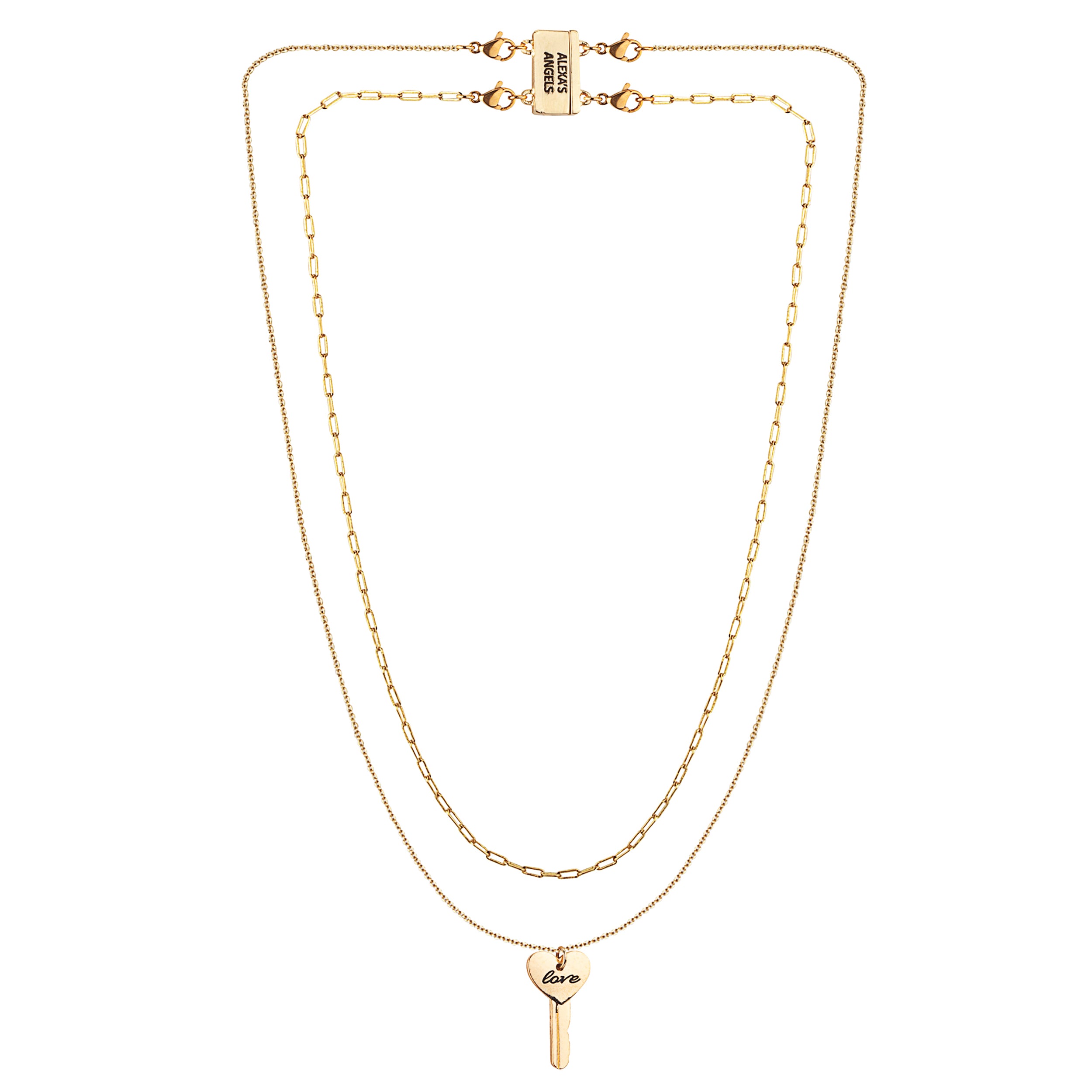 Alexa's Angels Two-in-One Key Necklace