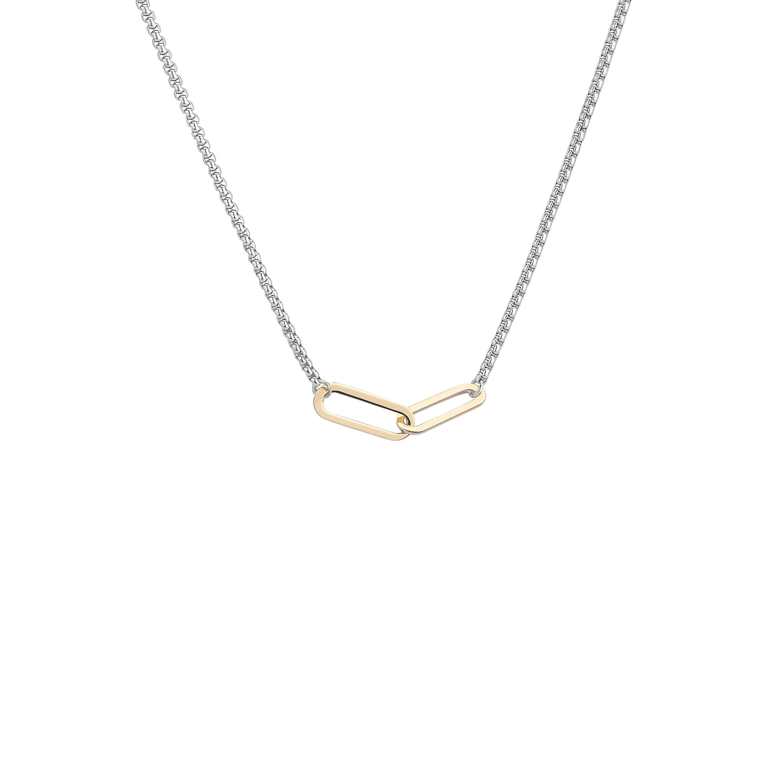 Necklace with a unique pendant on a white background