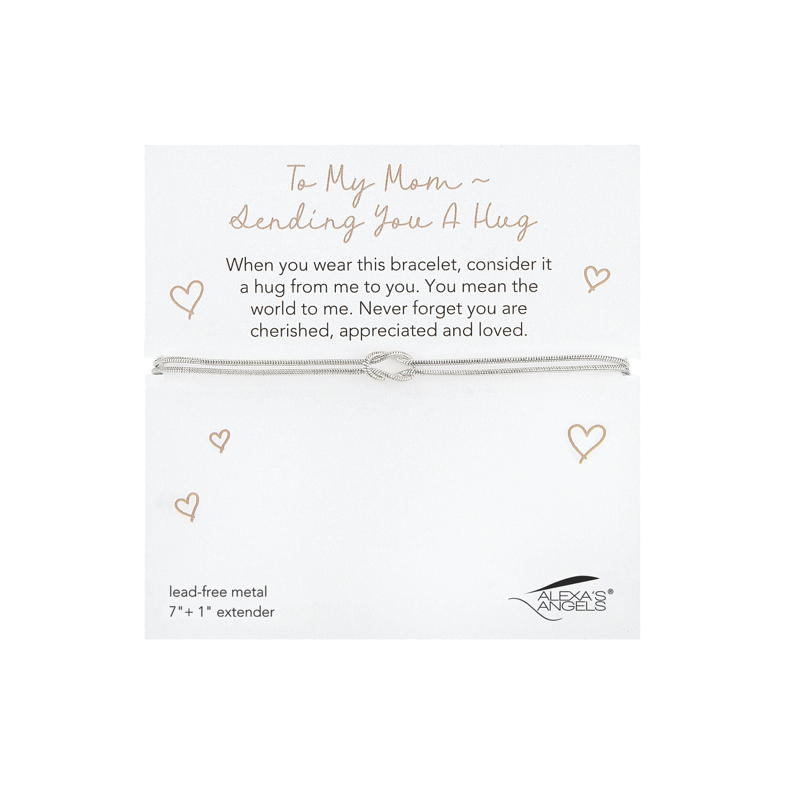 Alexa's Angels Sending a Hug Bracelet