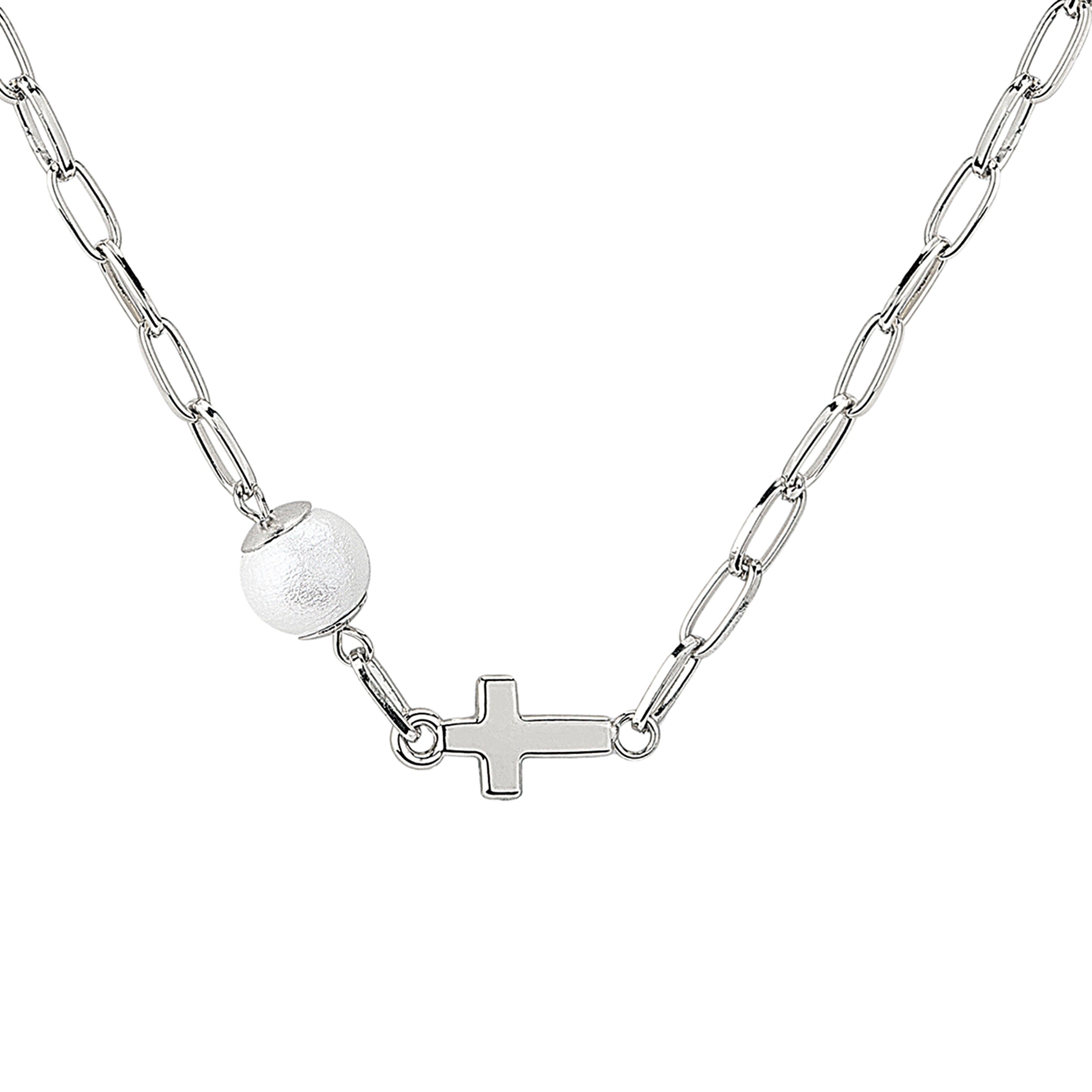 Alexa's Angels Expect a Miracle Cross Necklace