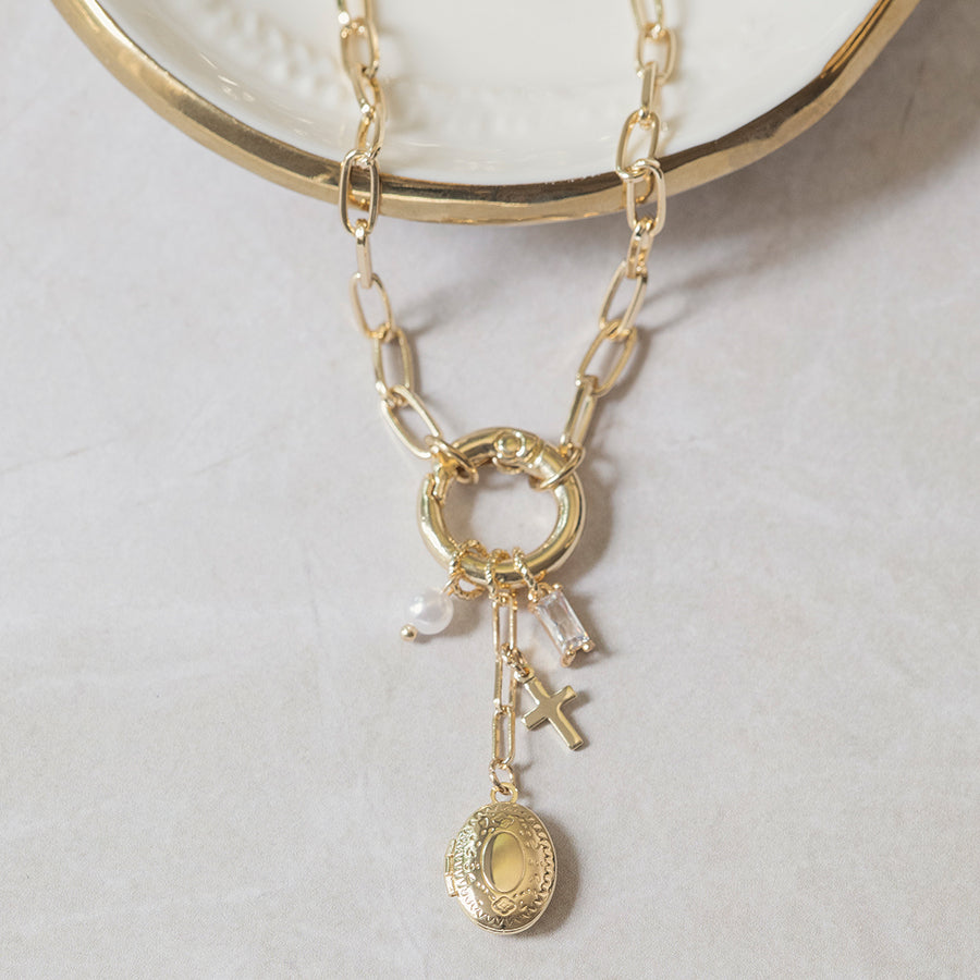 Alexa's Angels Prayer Locket Necklace