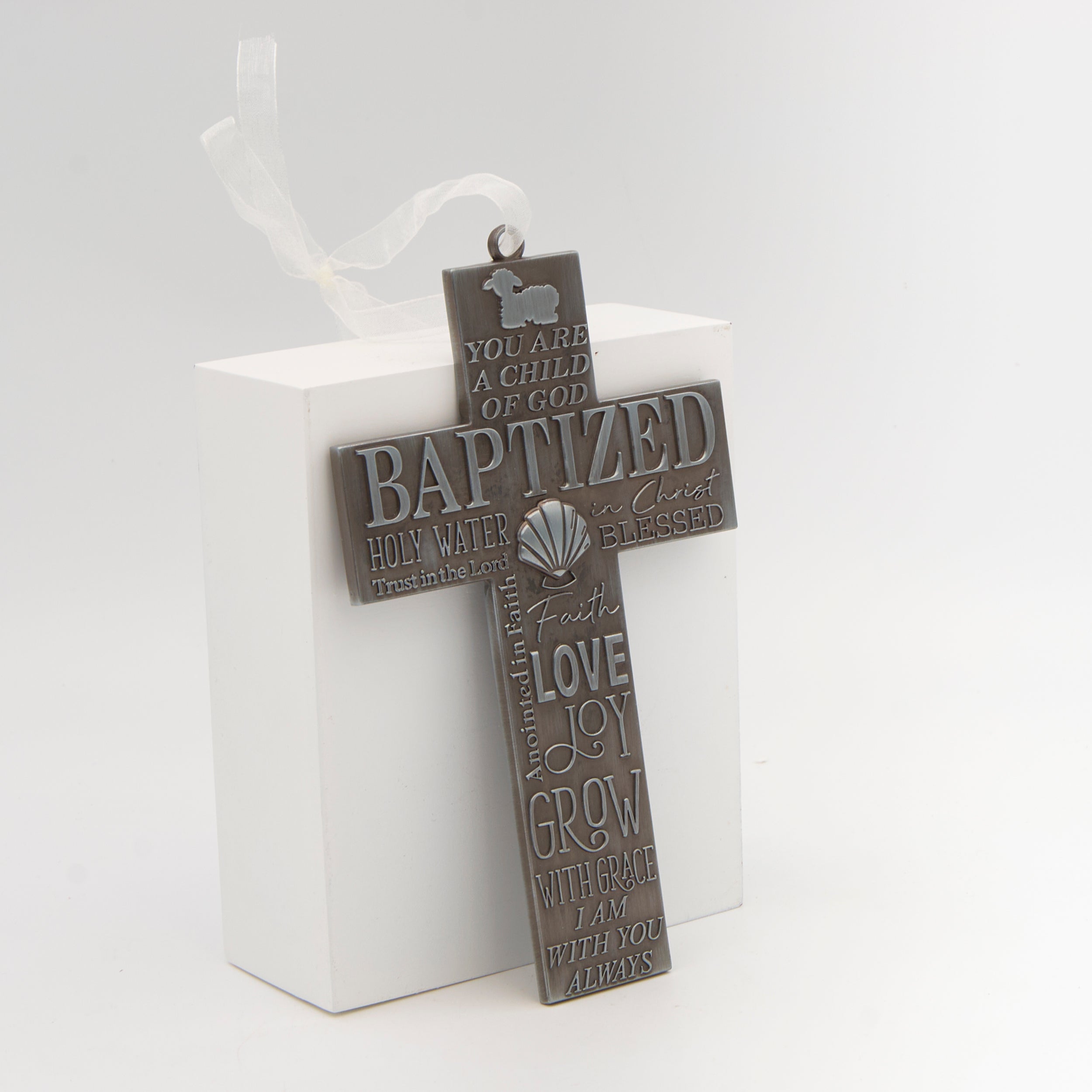 Caroline Collection Baptism Word Wall Cross