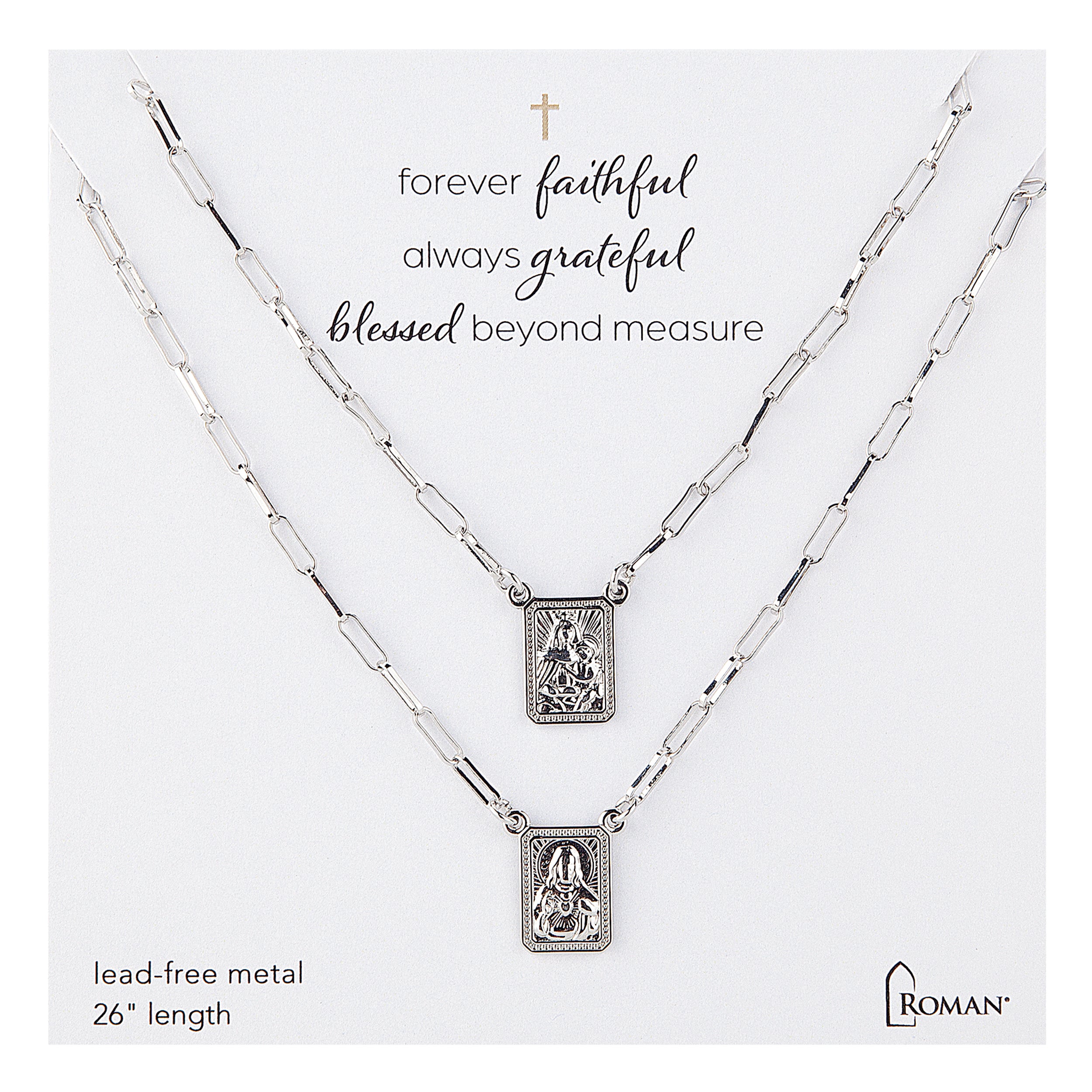 Infinity Scapular Necklace