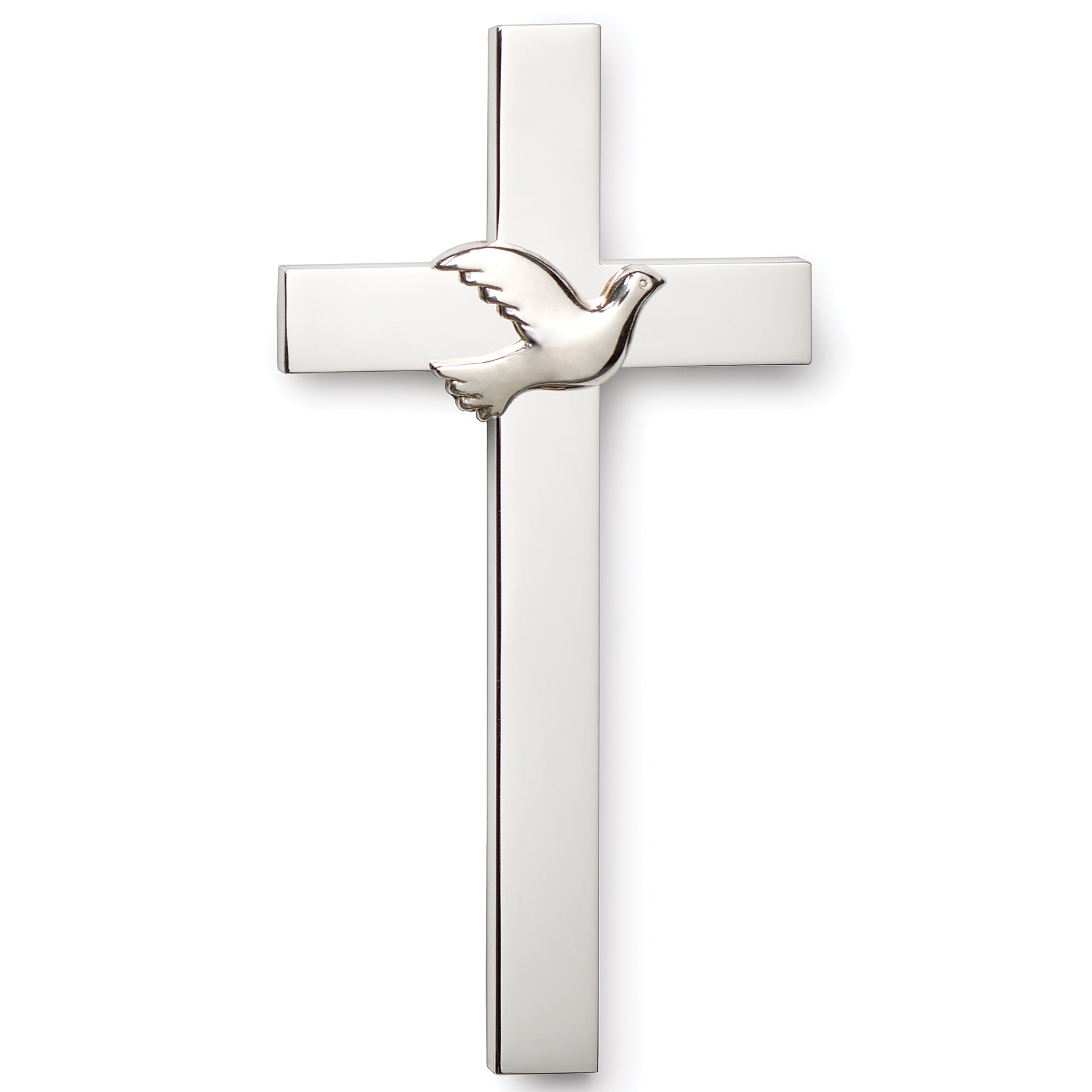 Caroline Collection Confirmation Wall Cross with Holy Spirit Dove