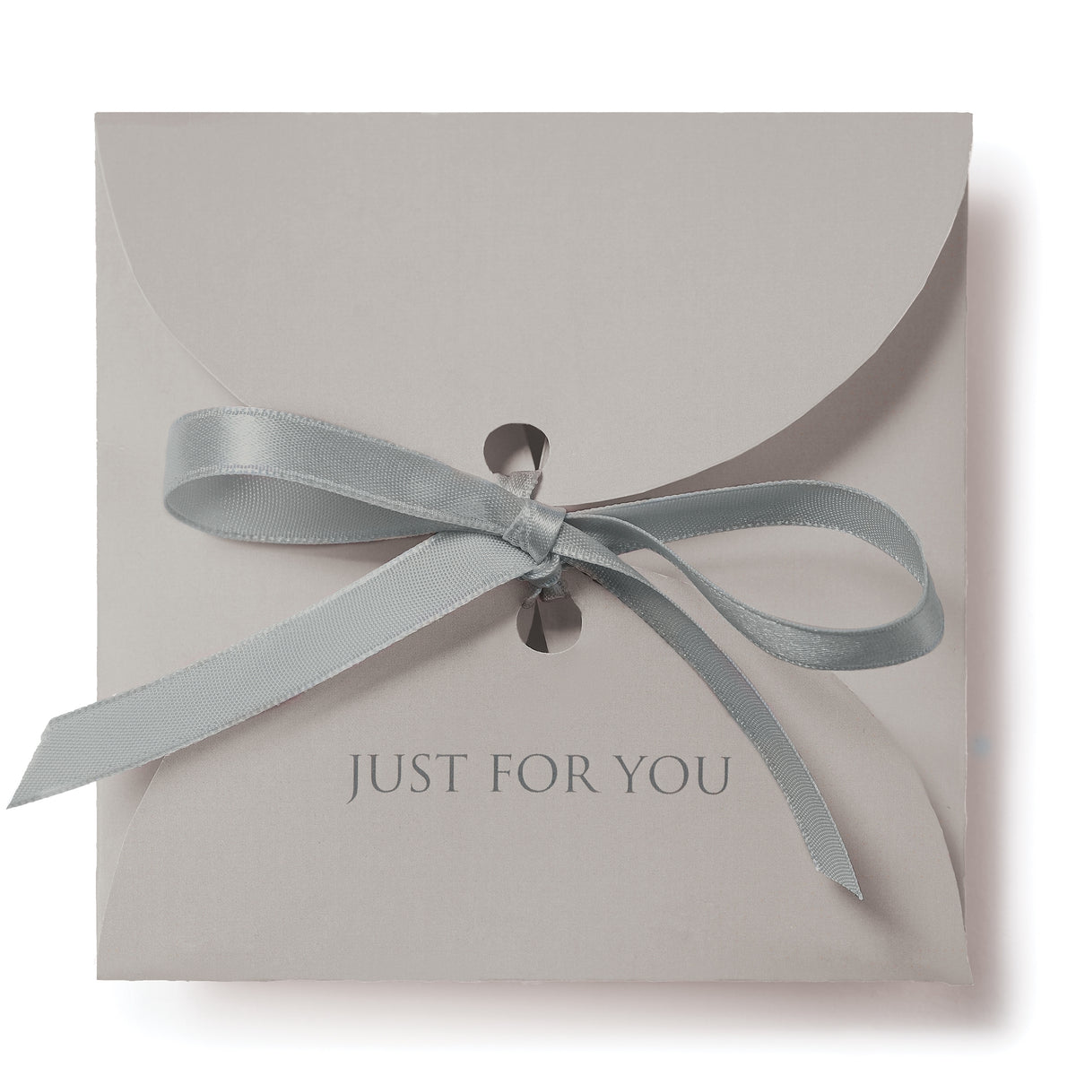 Mother's silver cross pendant necklace in gift box packaging with ribbon