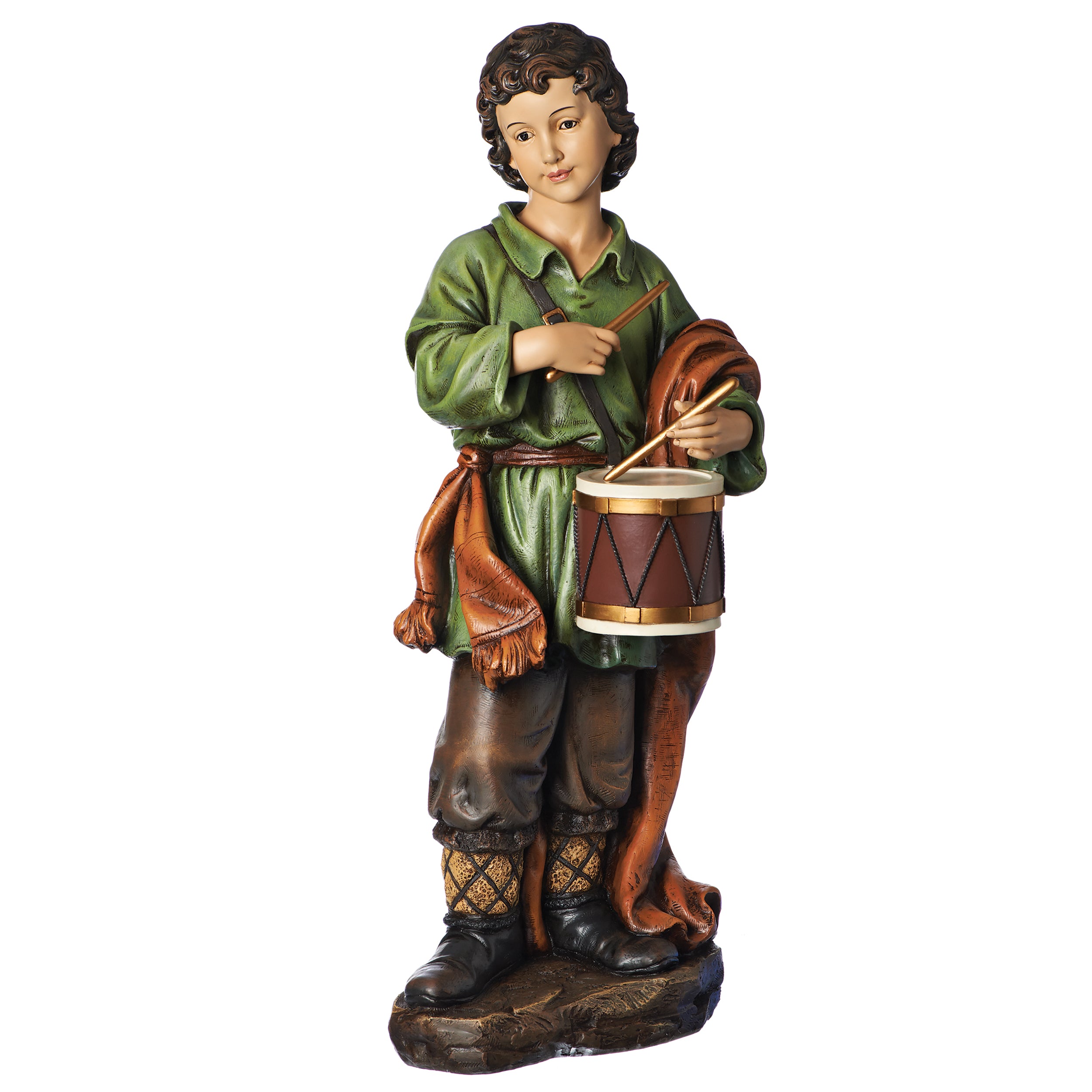 Joseph’s Studio Classic Drummer Boy Statue - 39" Scale