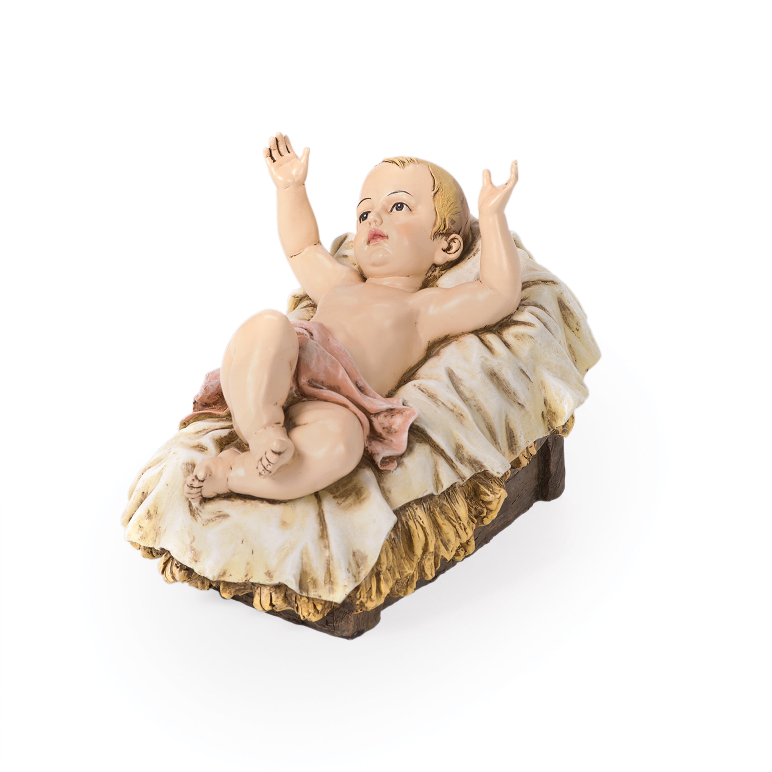 Joseph’s Studio Classic Baby Jesus in Manger Statue - 39" Scale