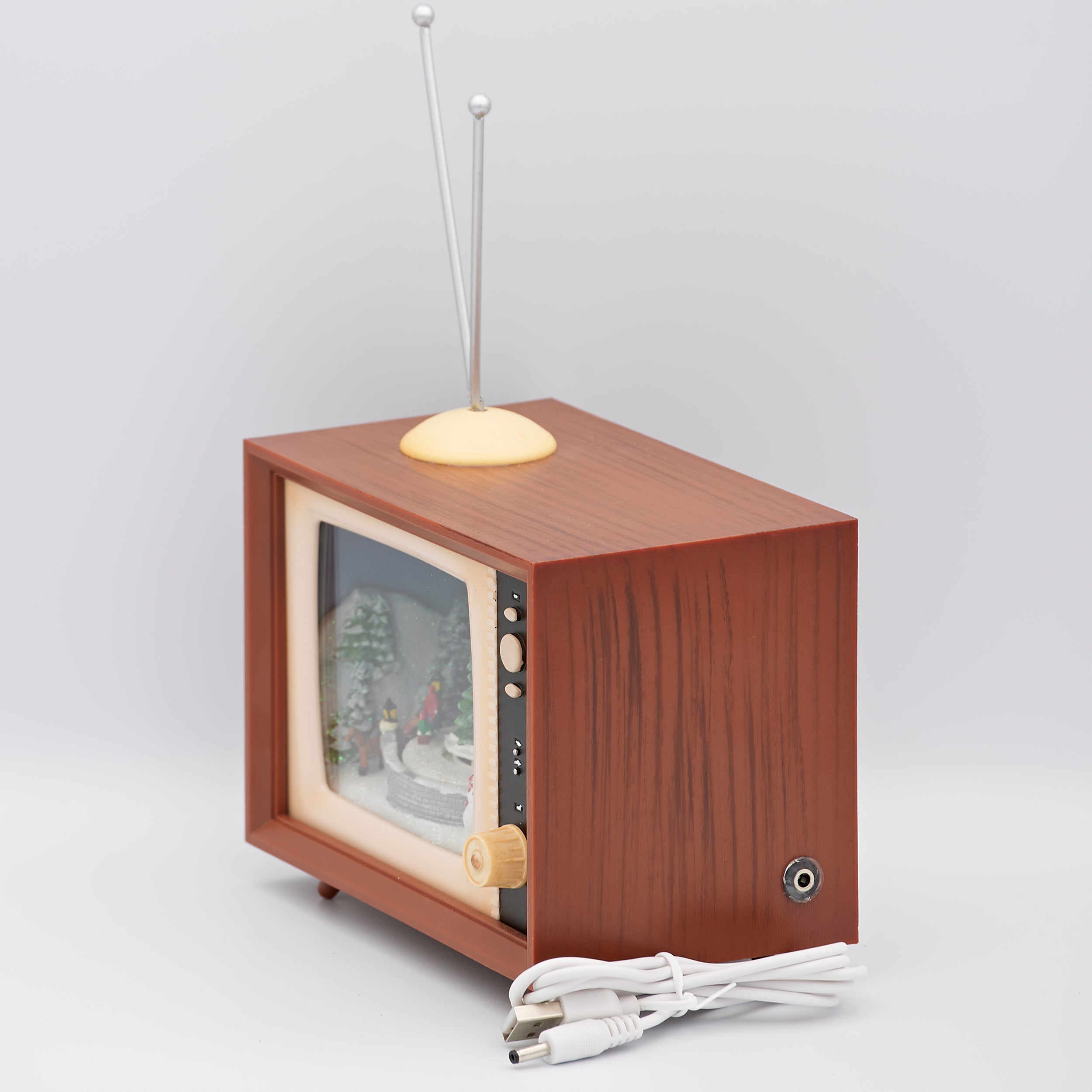 Amusements Lighted Musical Retro TV with Rotating Sleds