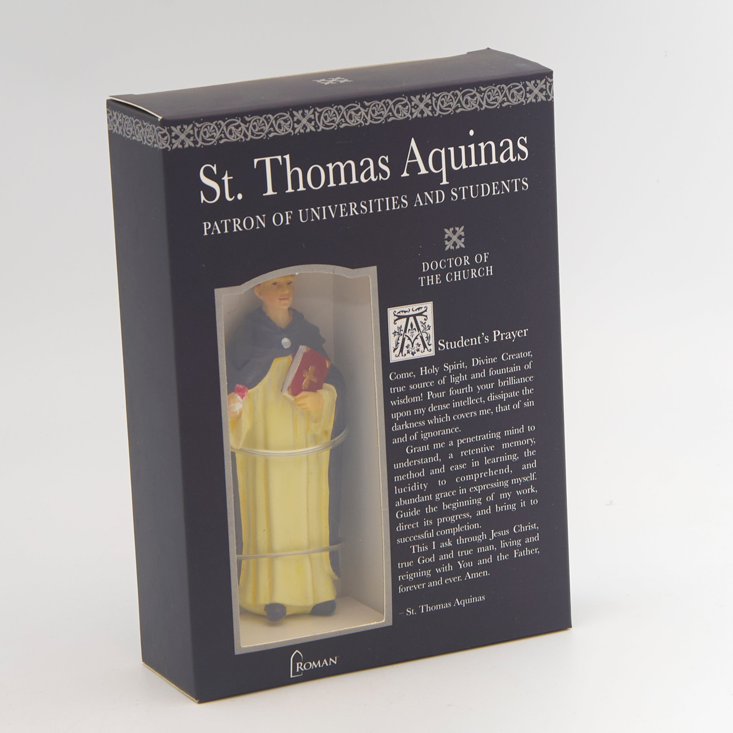 St. Thomas Aquinas Figure – Patrons & Protectors