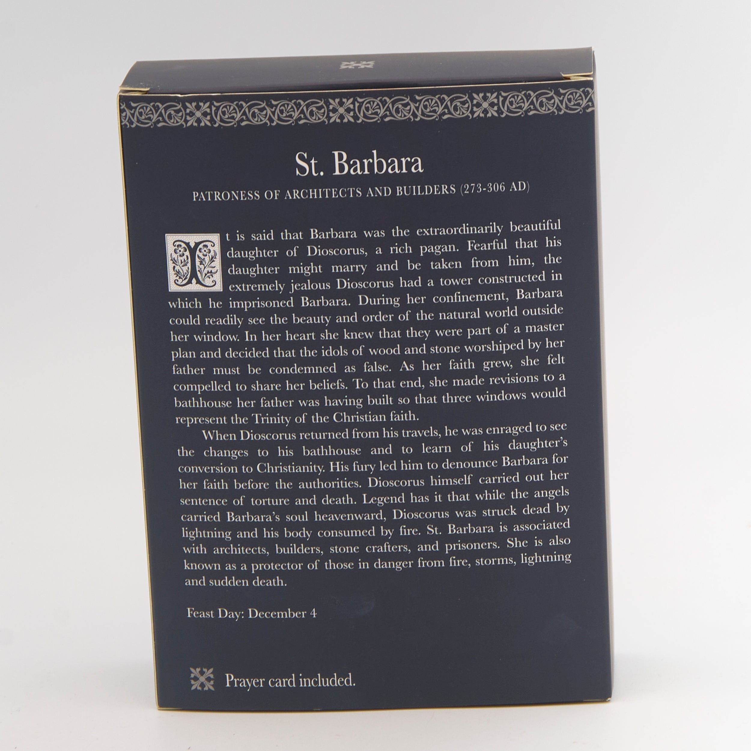 St. Barbara Figure – Patrons & Protectors