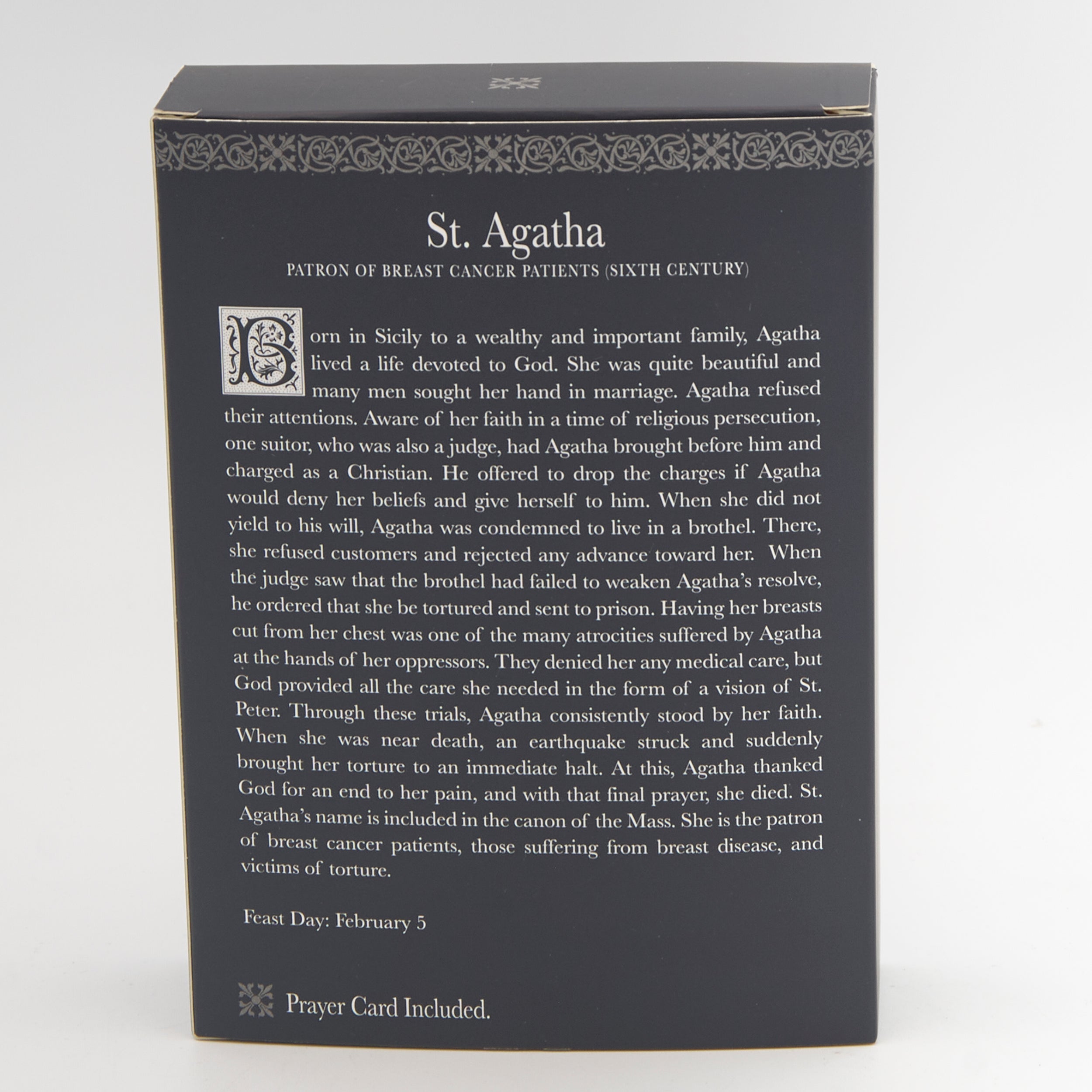 St. Agatha Figure – Patrons & Protectors