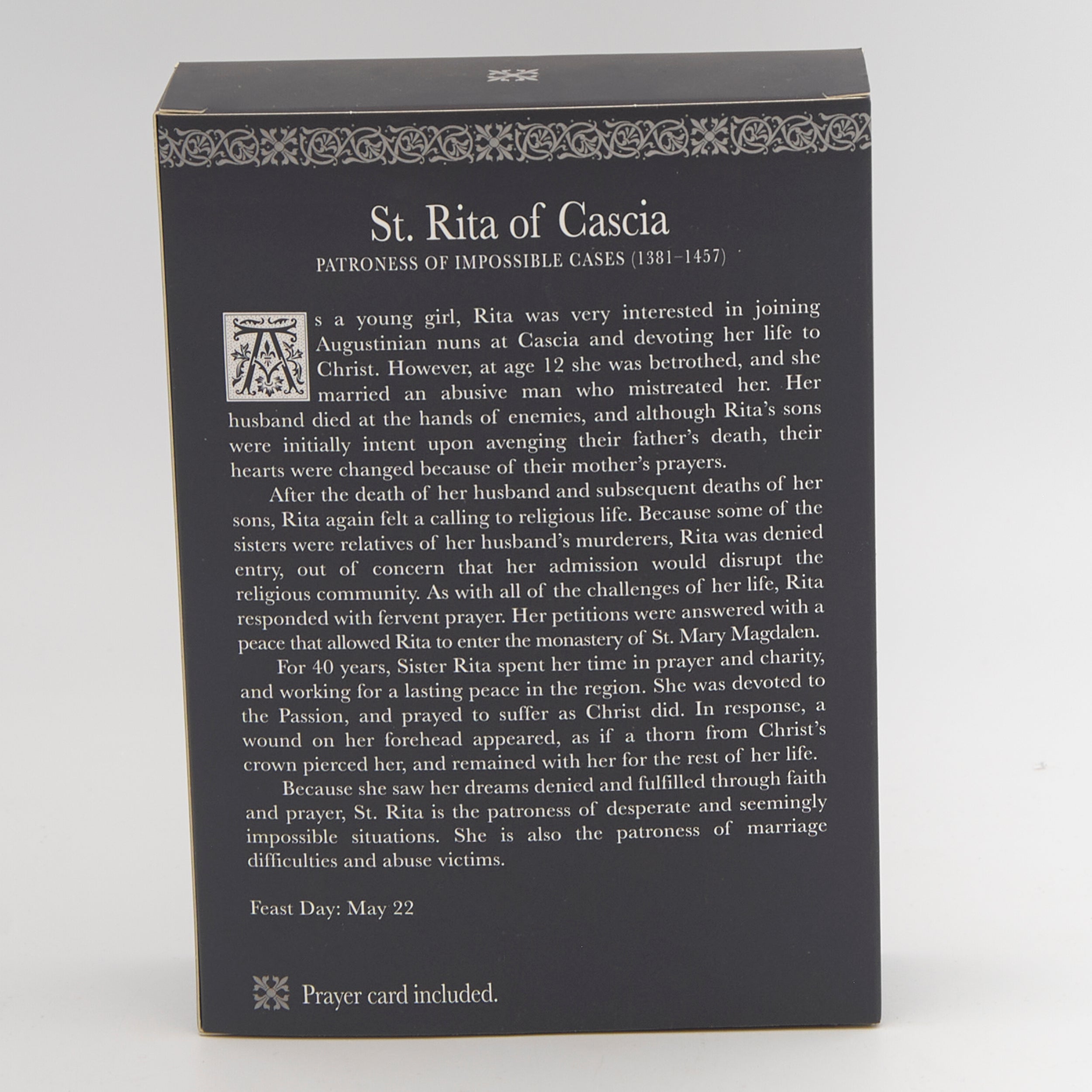 St. Rita Figure – Patrons & Protectors