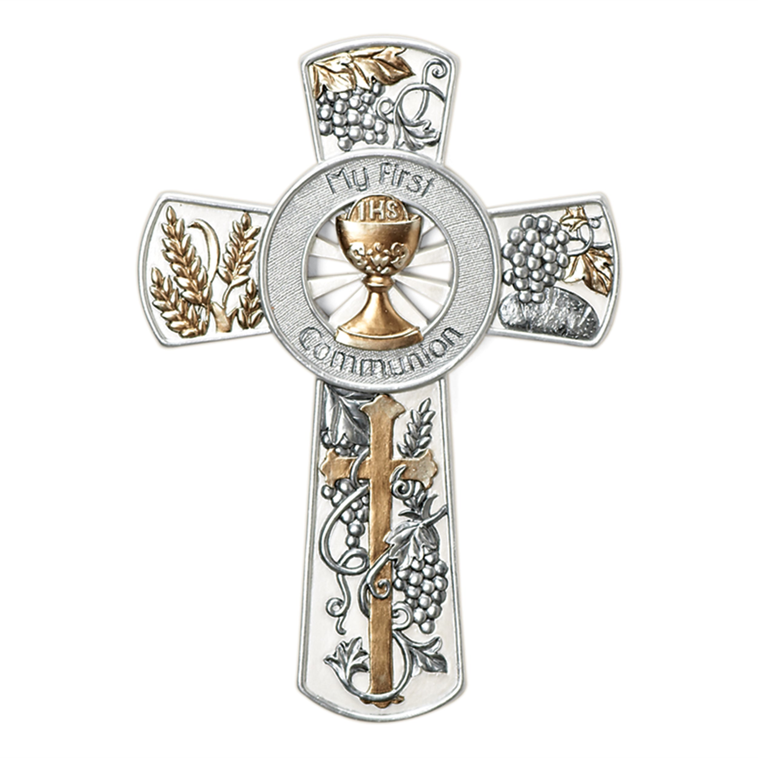 Joseph's Studio Silver & Gold First Communion Wall Cross