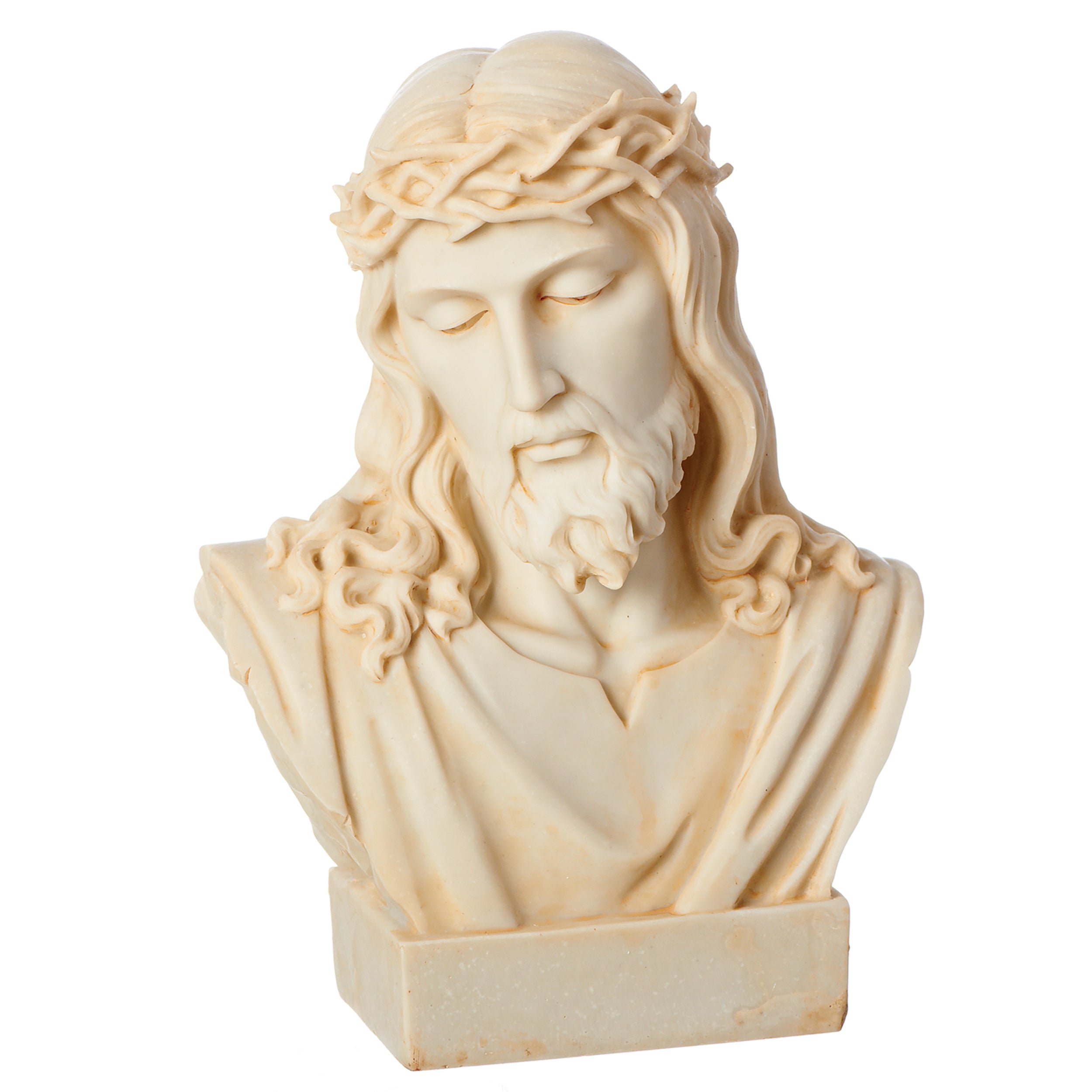 Ivory Jesus Bust