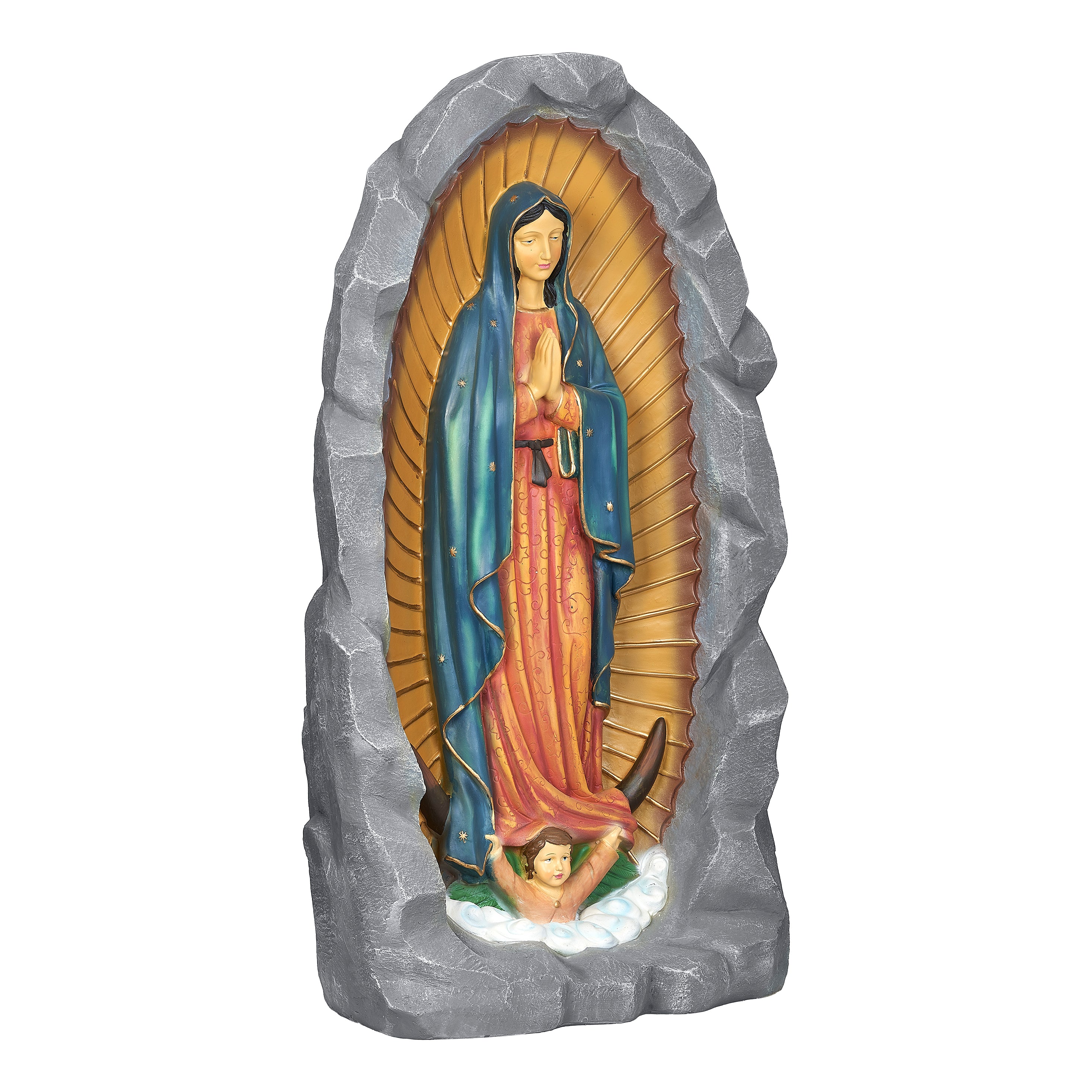 Our Lady of Guadalupe Grotto Garden Statue