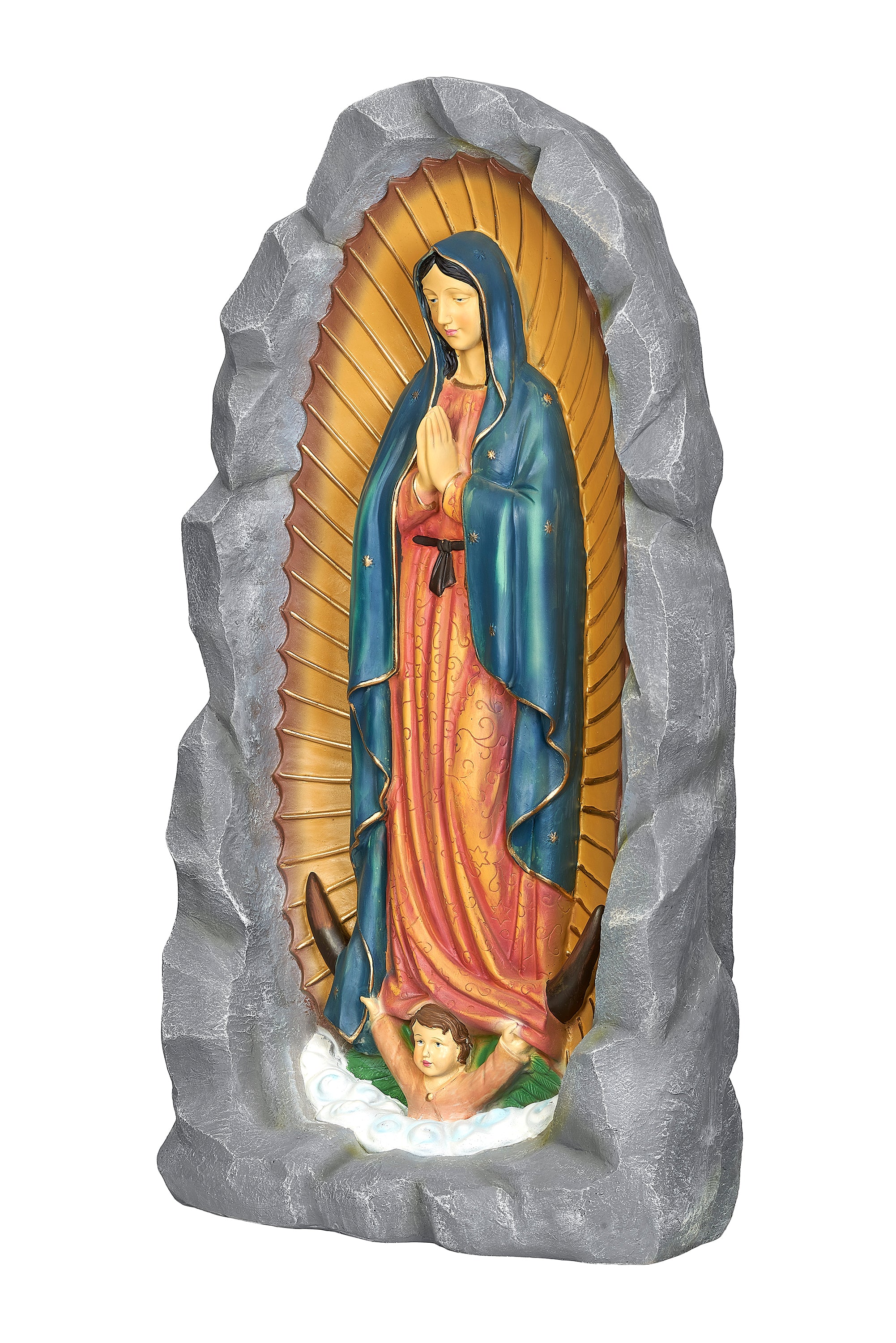 Our Lady of Guadalupe Grotto Garden Statue