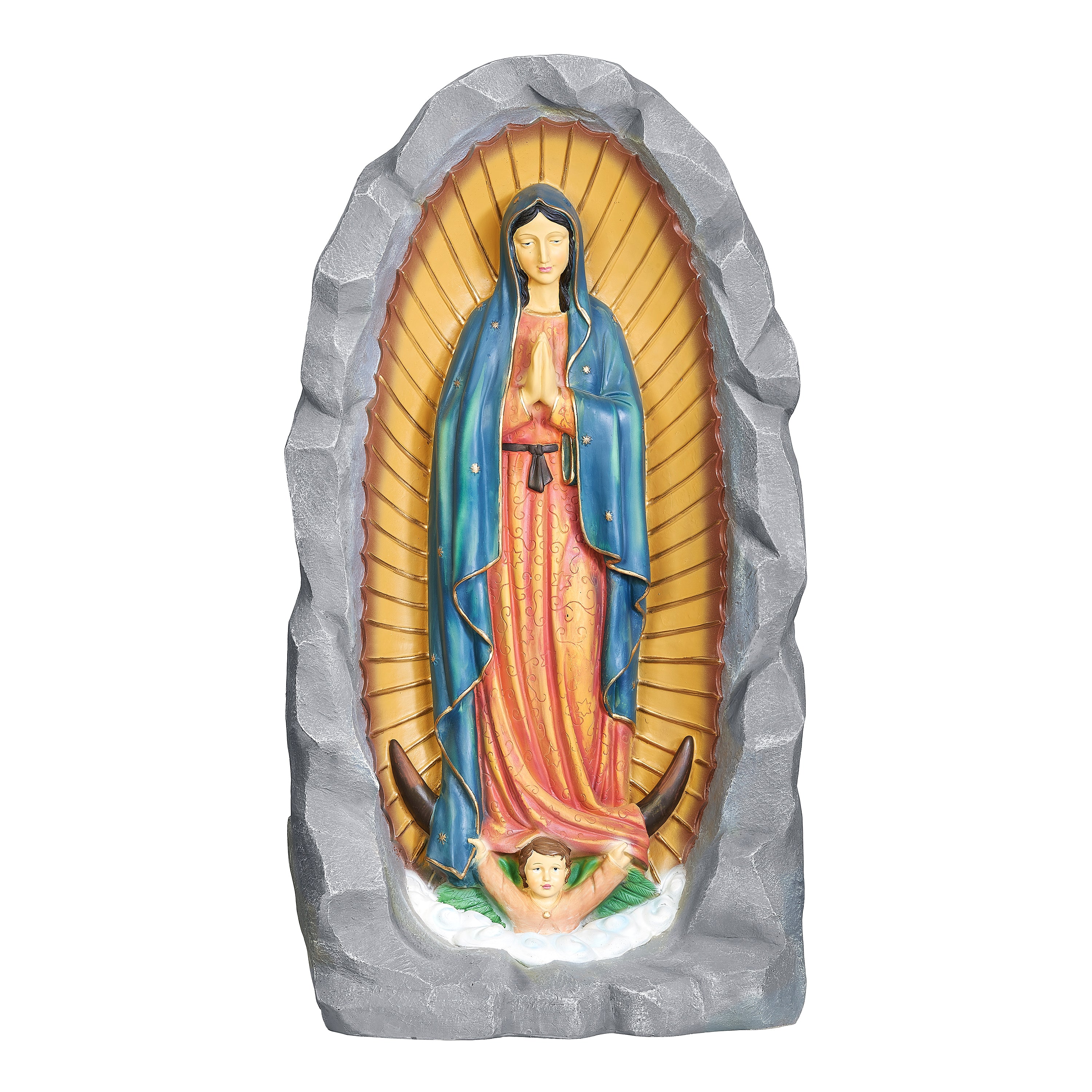 Our Lady of Guadalupe Grotto Garden Statue
