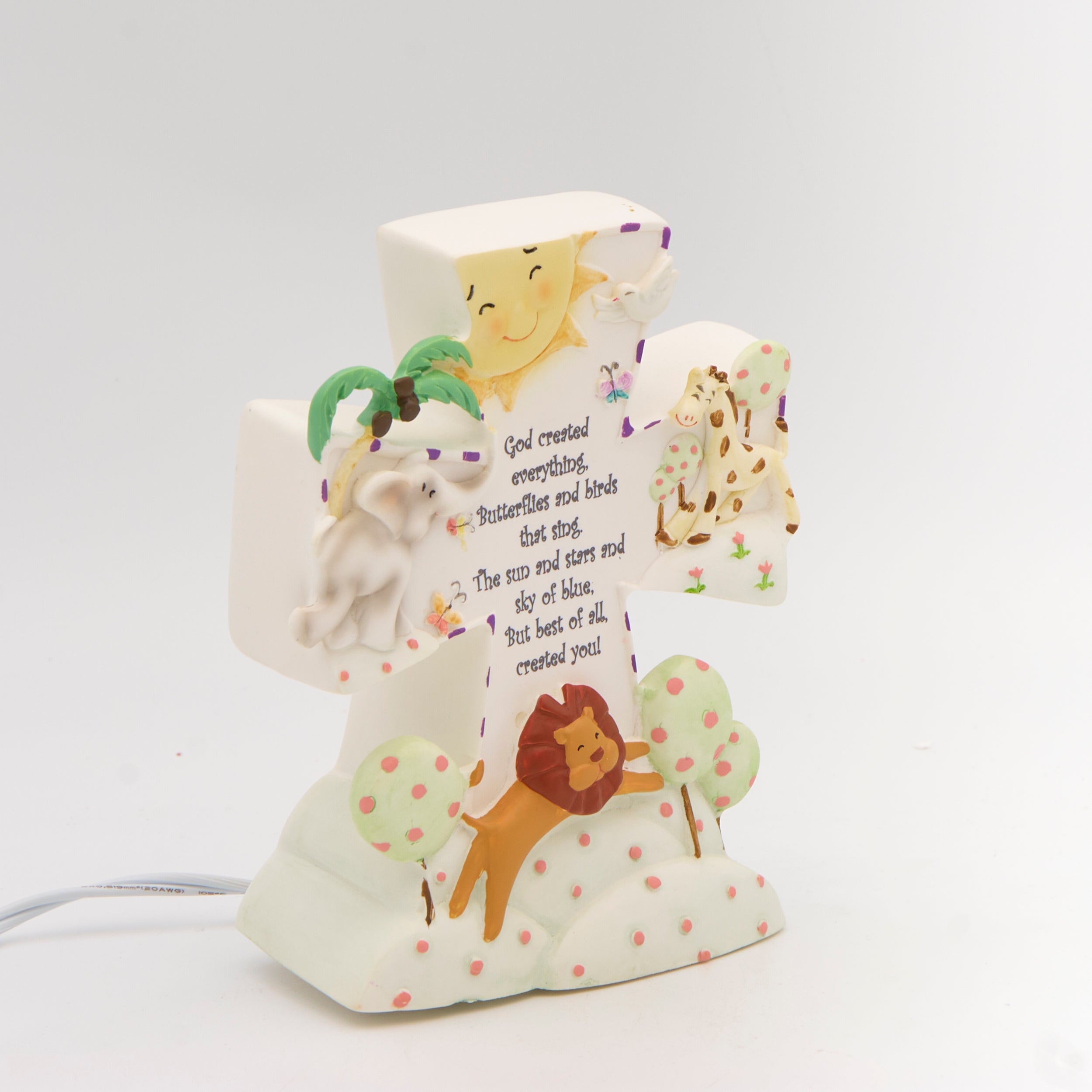 "God Created Everything "Children's Night-Light