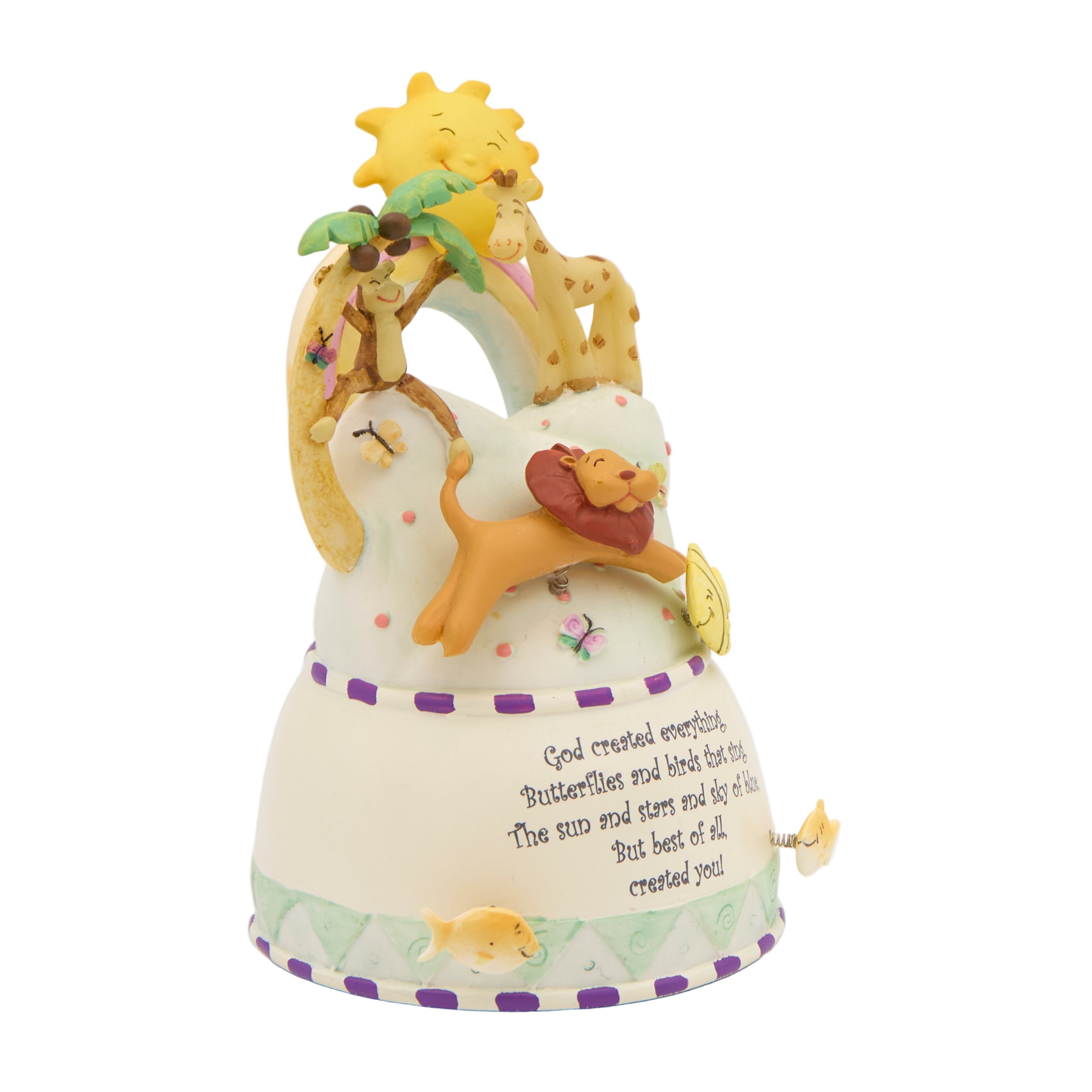 God Created You Musical Animal Figure- "You Are My Sunshine" Tune