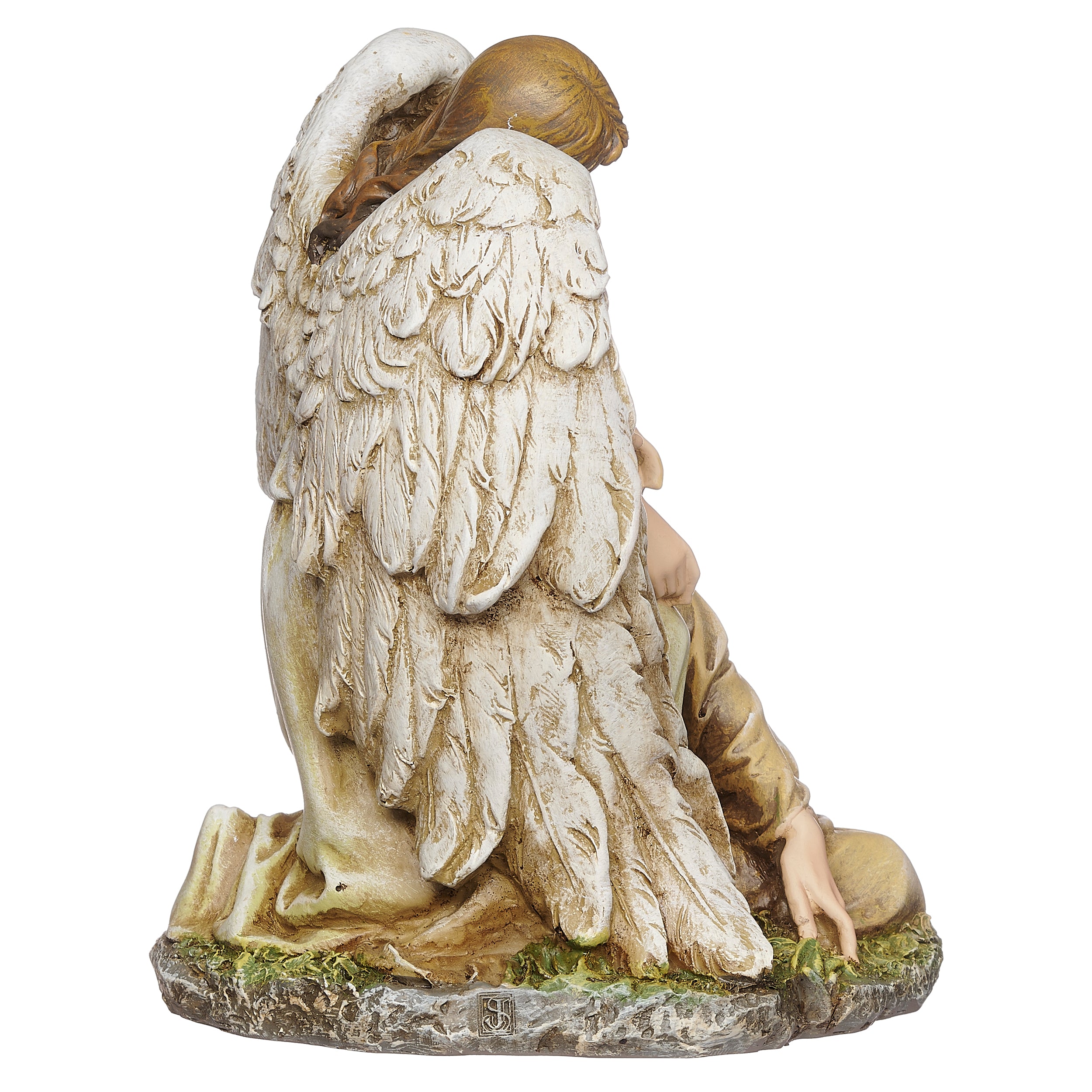 Joseph's Studio Angel with Fallen Christ Figure - Renaissance Collection