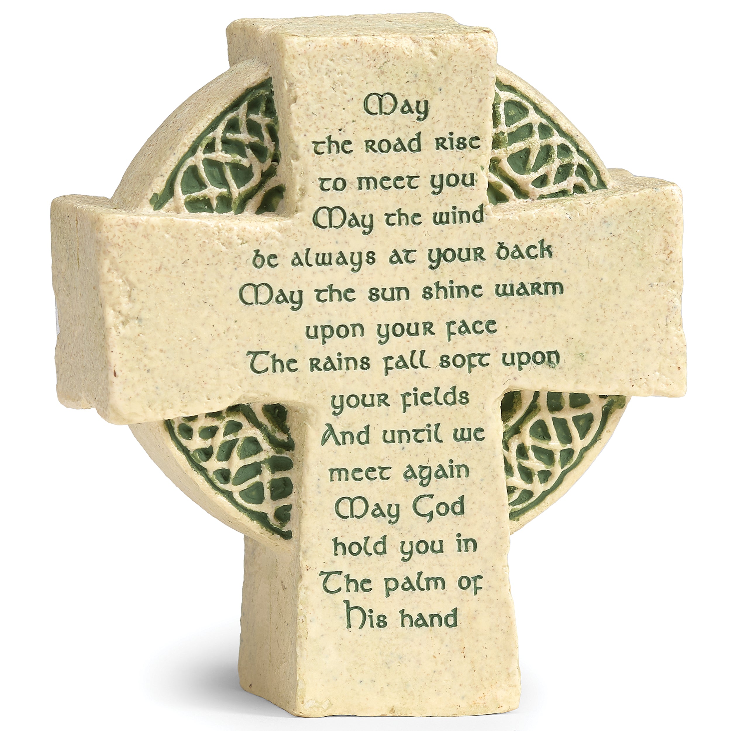 Irish Blessing Celtic Cross Stone