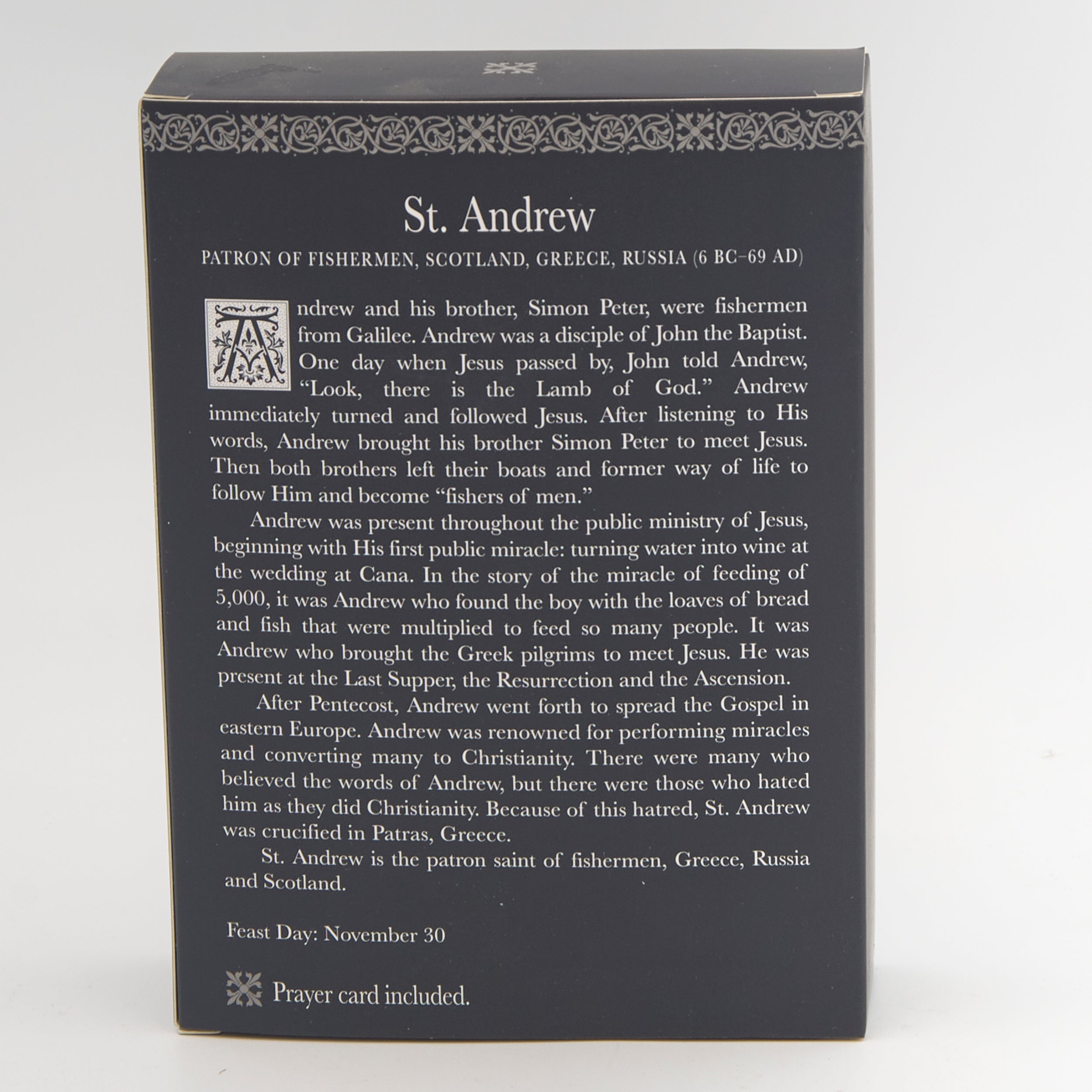 St. Andrew Figure – Patrons & Protectors