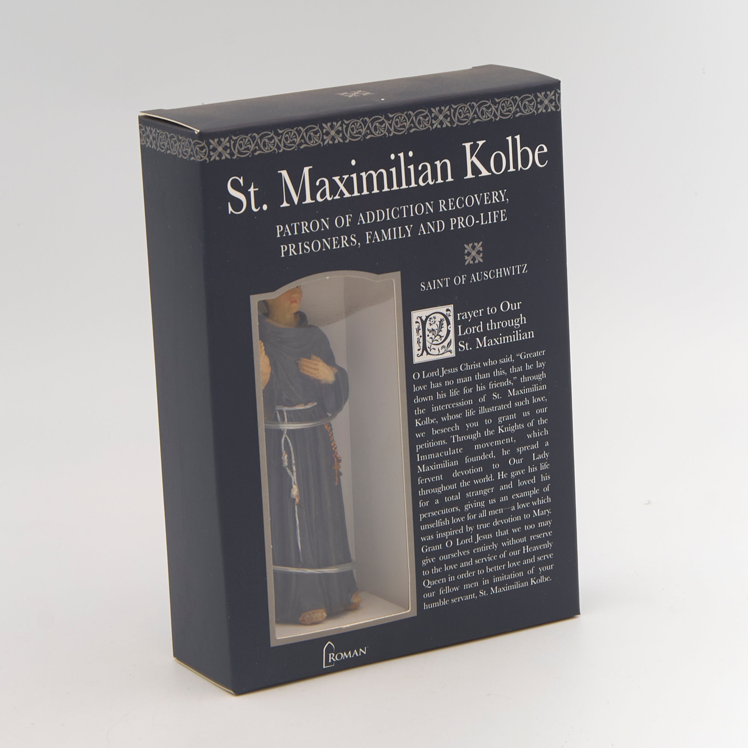 St. Maximilian Kolbe Figure – Patrons & Protectors