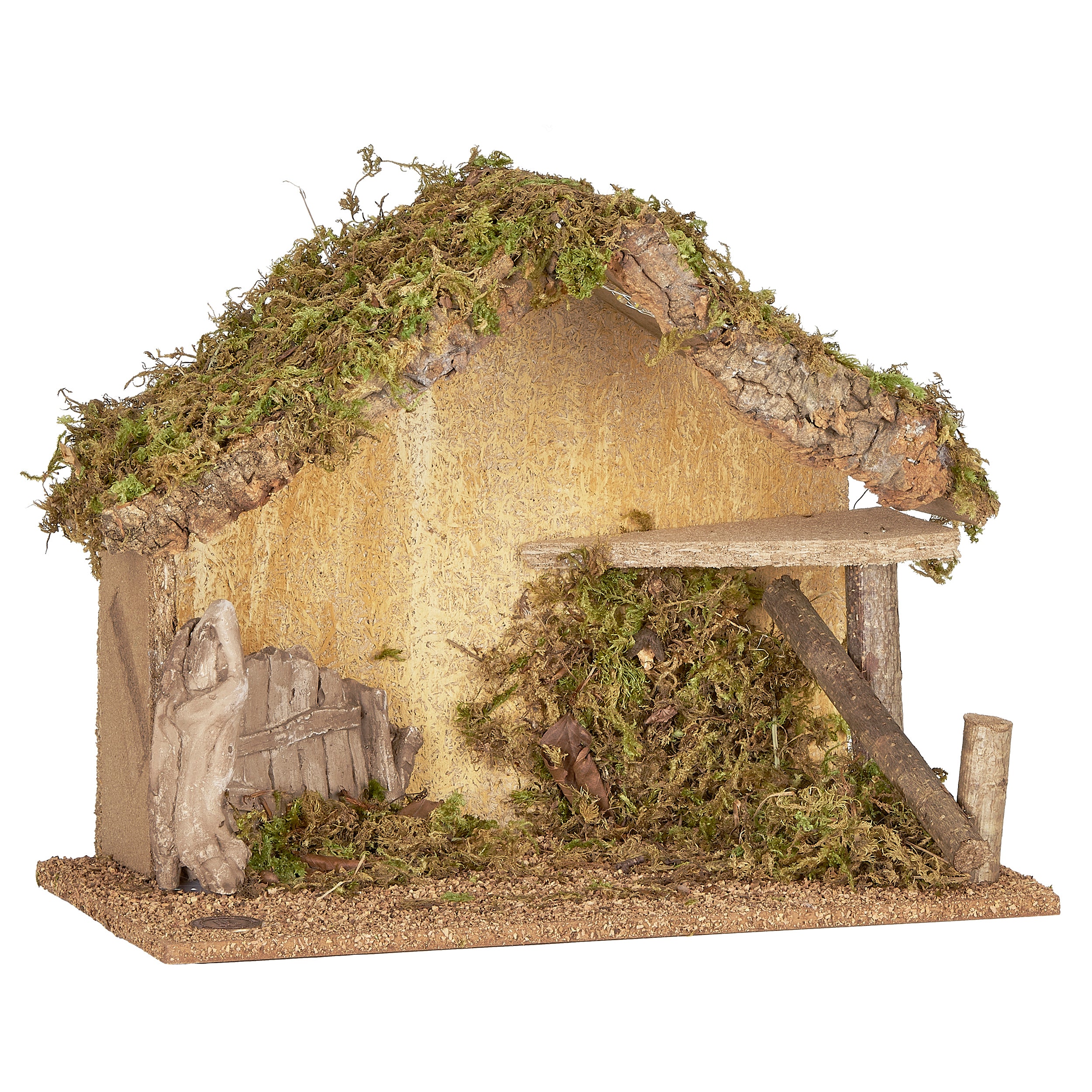 Fontanini 5" Scale Lighted Woodland Stable