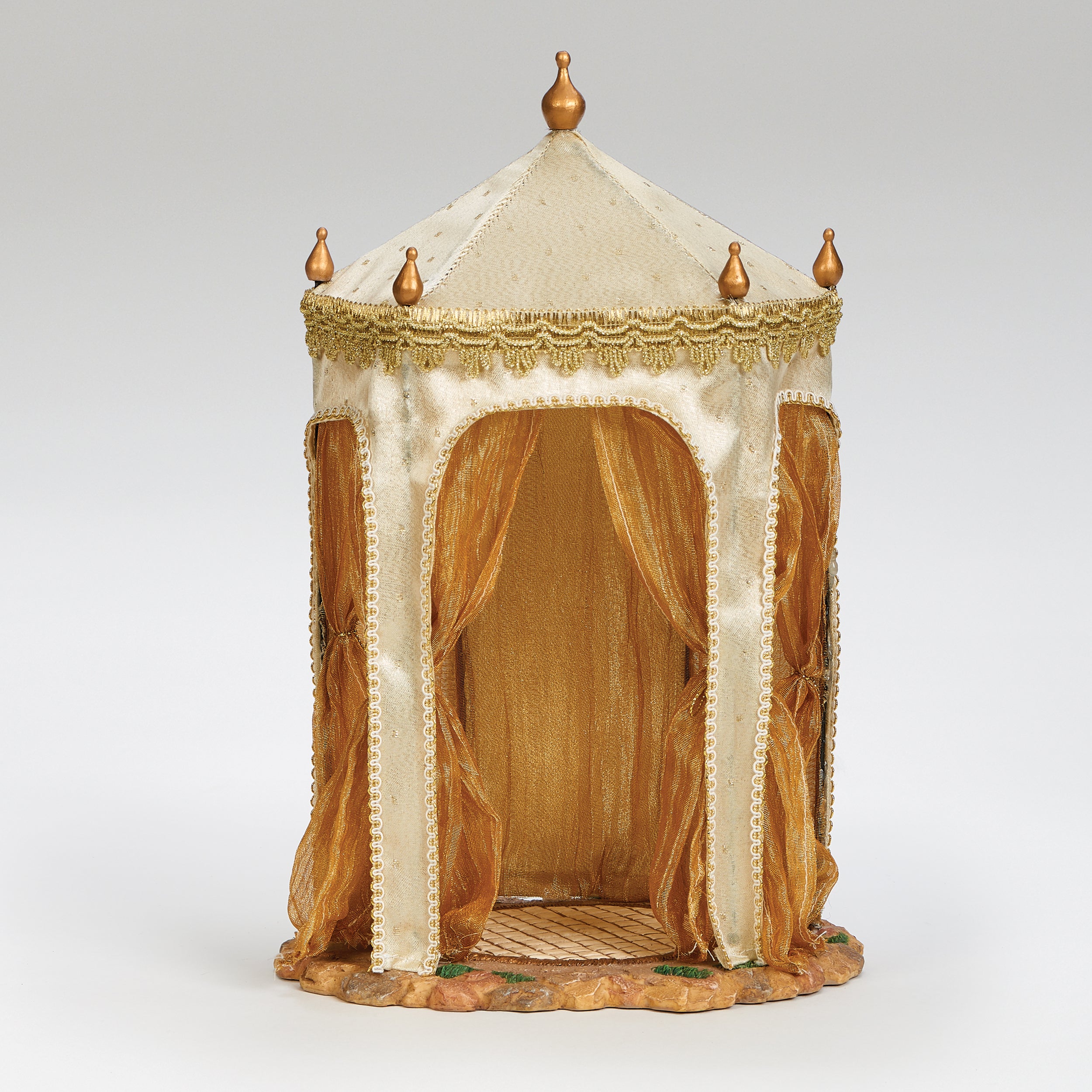 Fontanini Gold King's Tent - 7.5" Scale