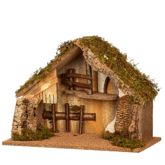 Fontanini Lofted Italian Stable - 7.5" Scale