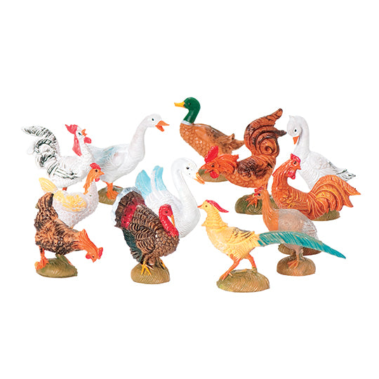 Fontanini Barnyard Birds Set - 5" Scale