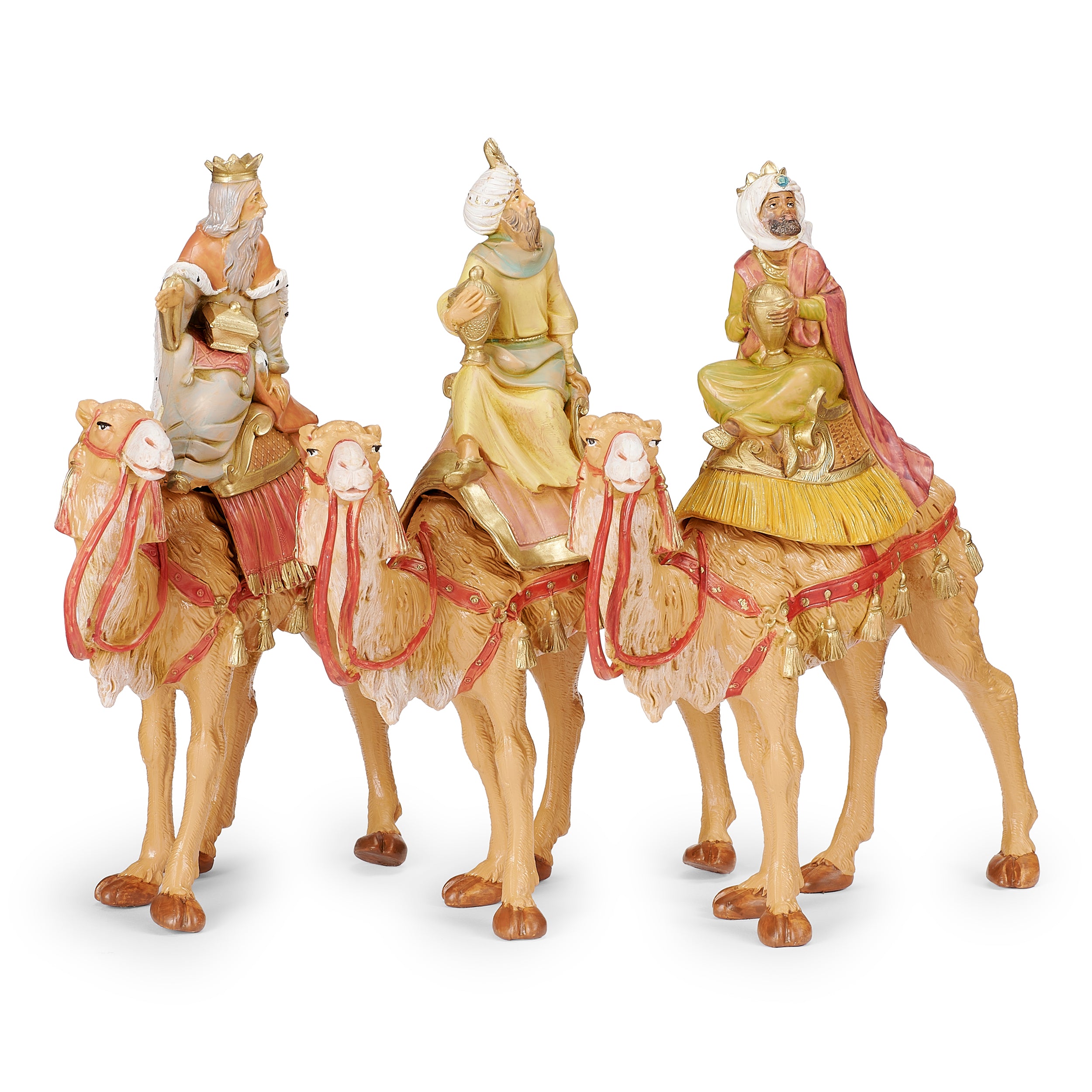 Fontanini Three Kings on Camels - 7.5" Scale